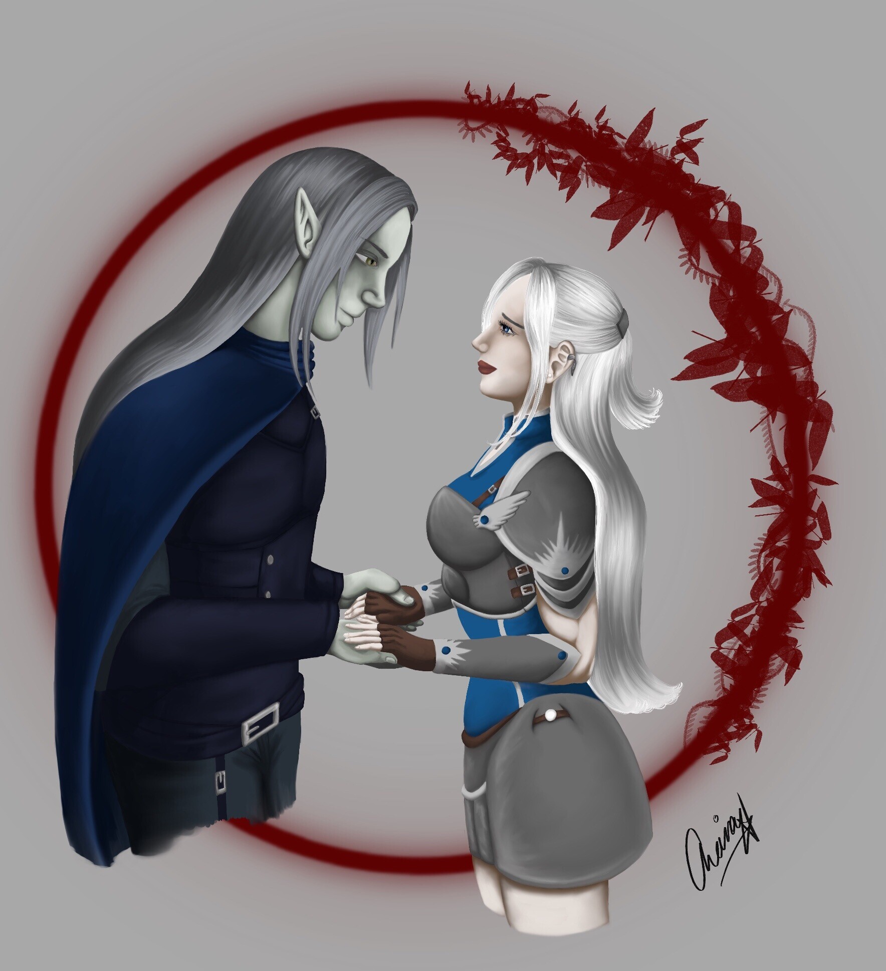 ArtStation - Dungeons And Dragons: Wedding Ceremony, image size:1768x1937