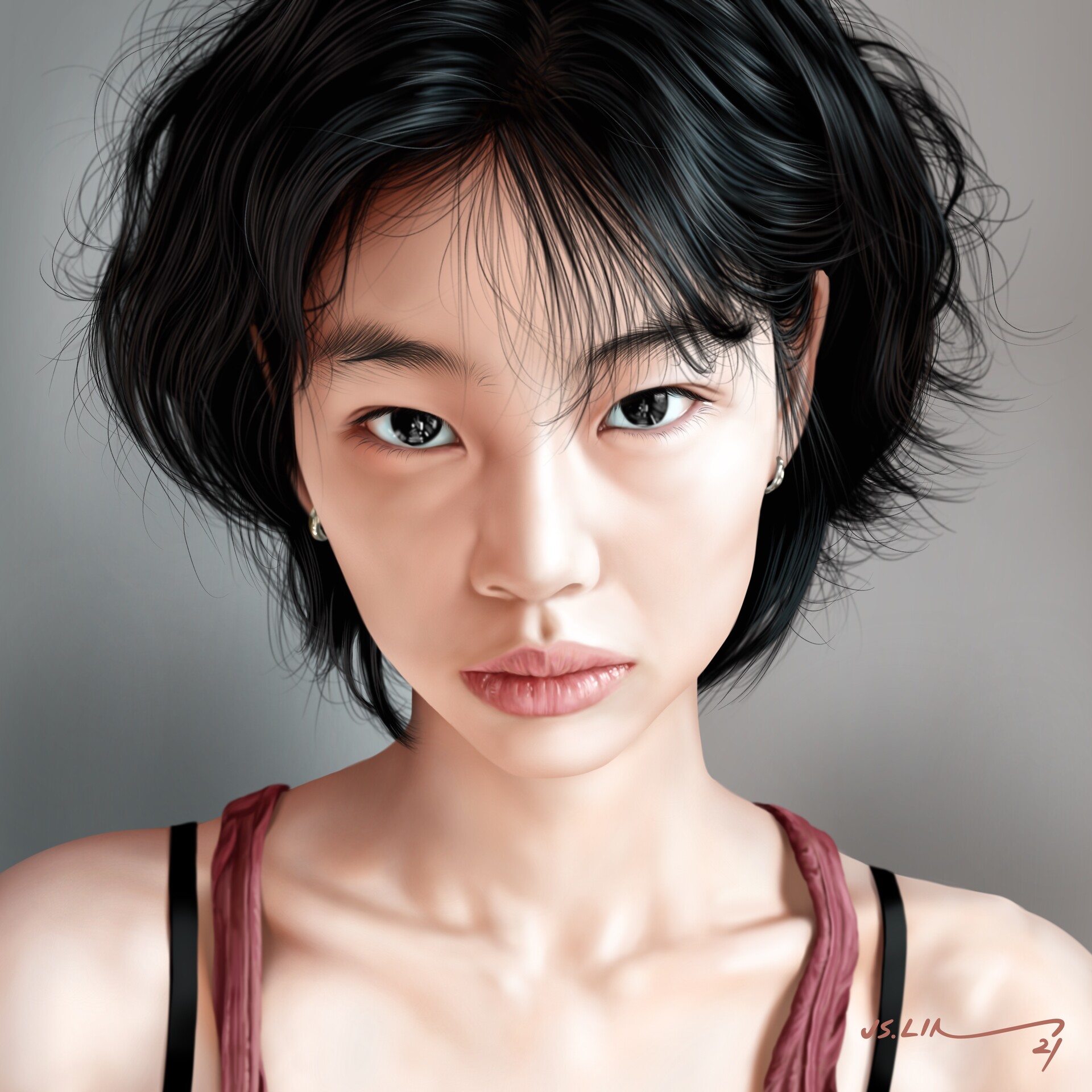 Kang Sae-Byeok / HoYeon Jung - Finished Projects - Blender Artists