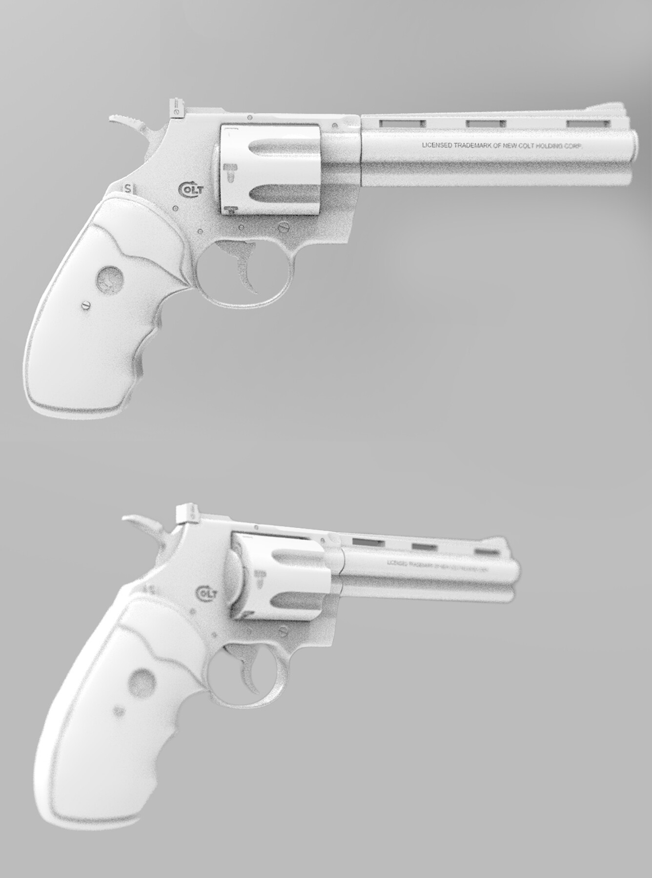 ArtStation - Colt_Python_Revolver