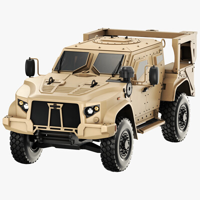 JLTV 2021 - Oshkosh Defense Joint Light Tactical Vehicle - 3D Model