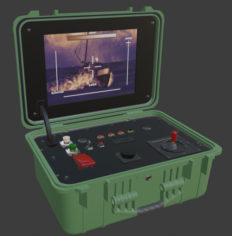 ArtStation - Remote Weapon Control