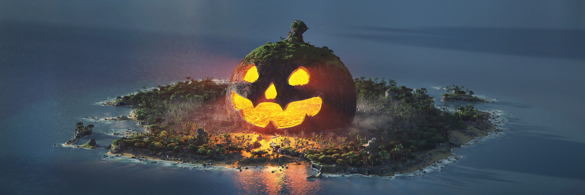 ArtStation Happy Halloween! (Island)