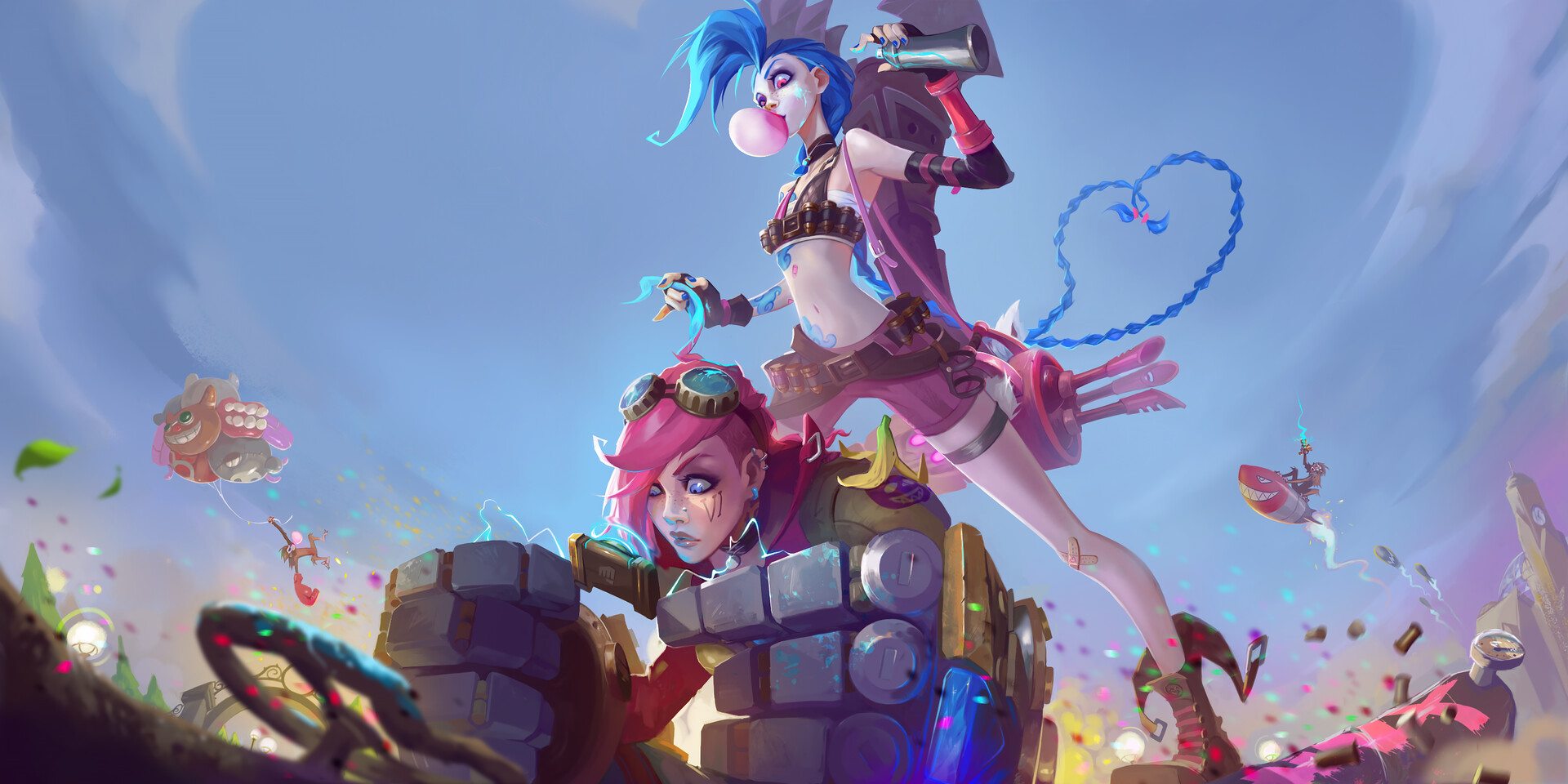 ArtStation Jinx & Vi, Sister Stuff