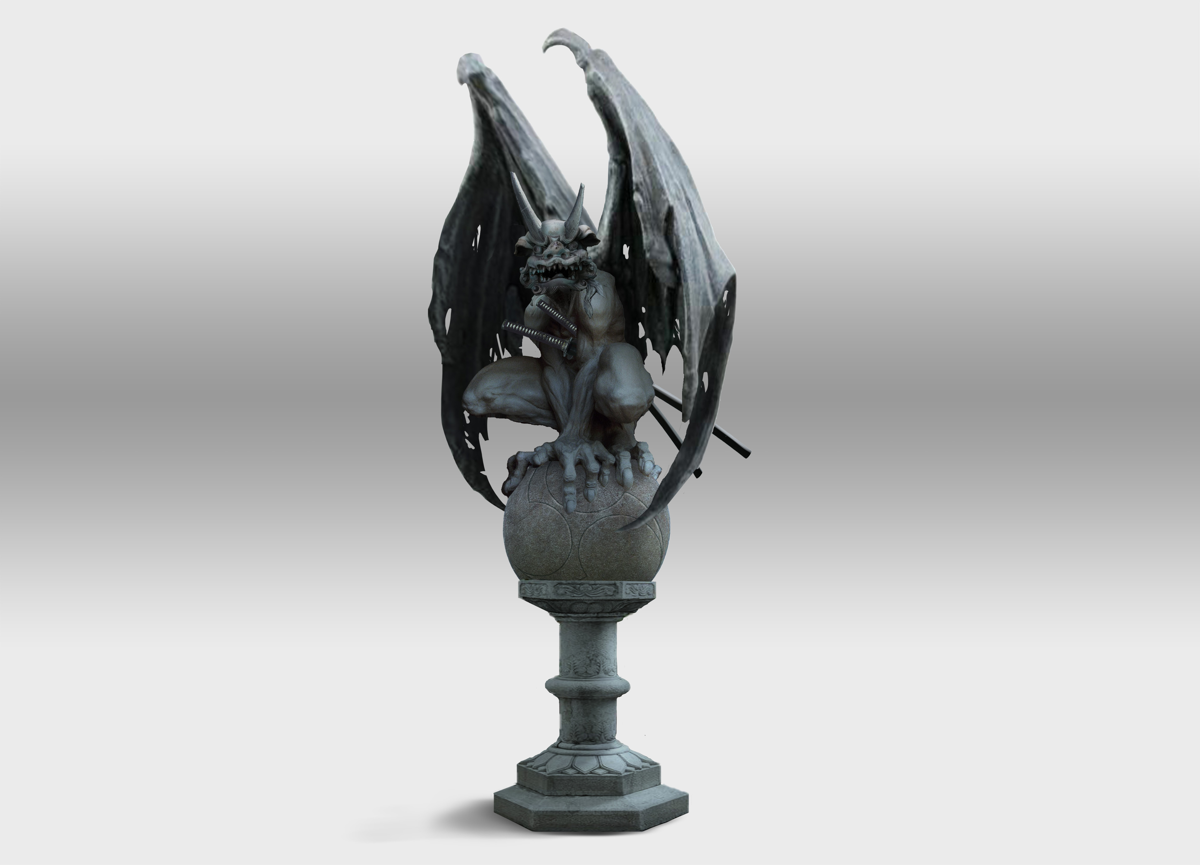 Small Prop--Gargoyle Statue
