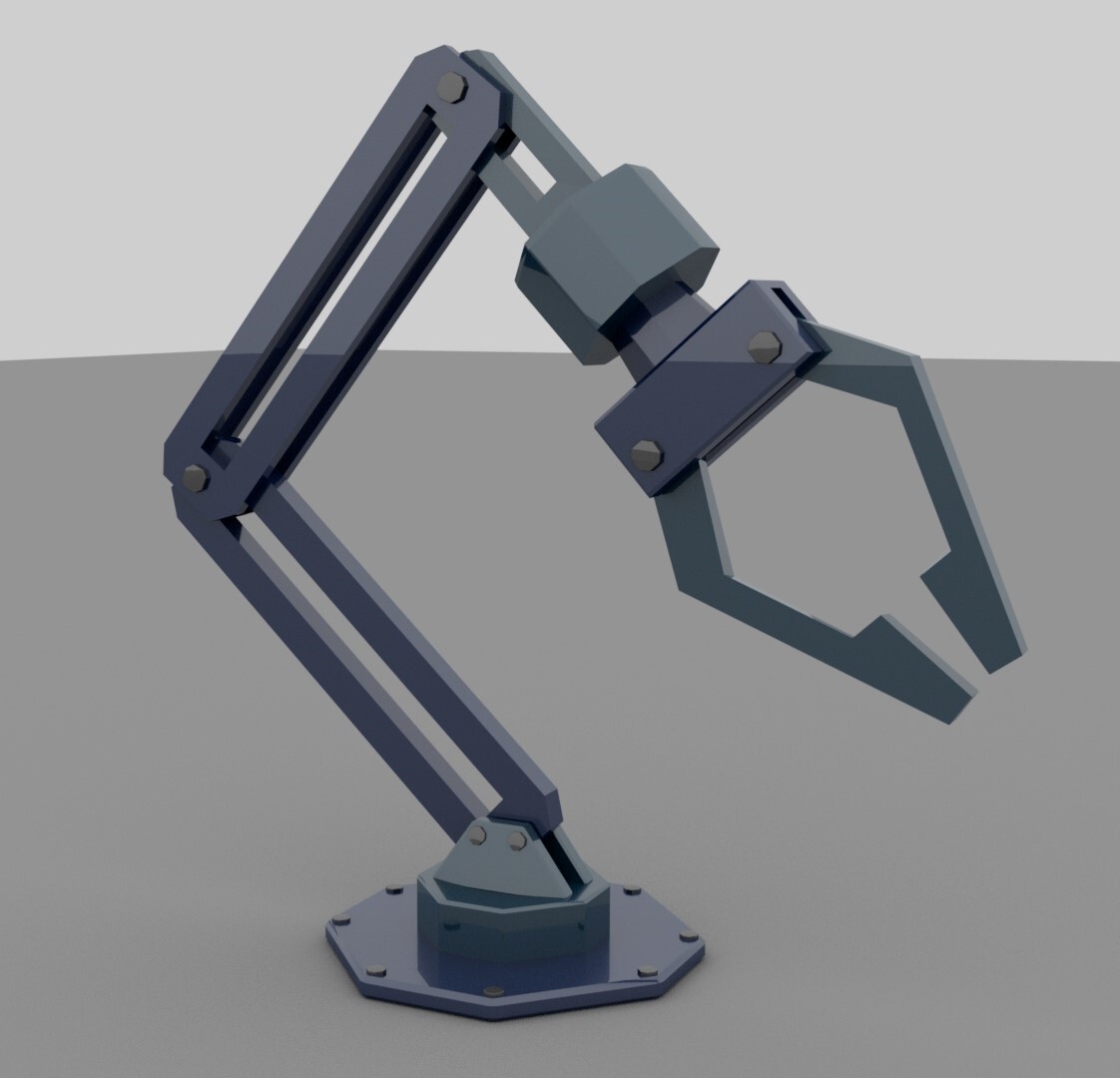 ArtStation Simple robot arm