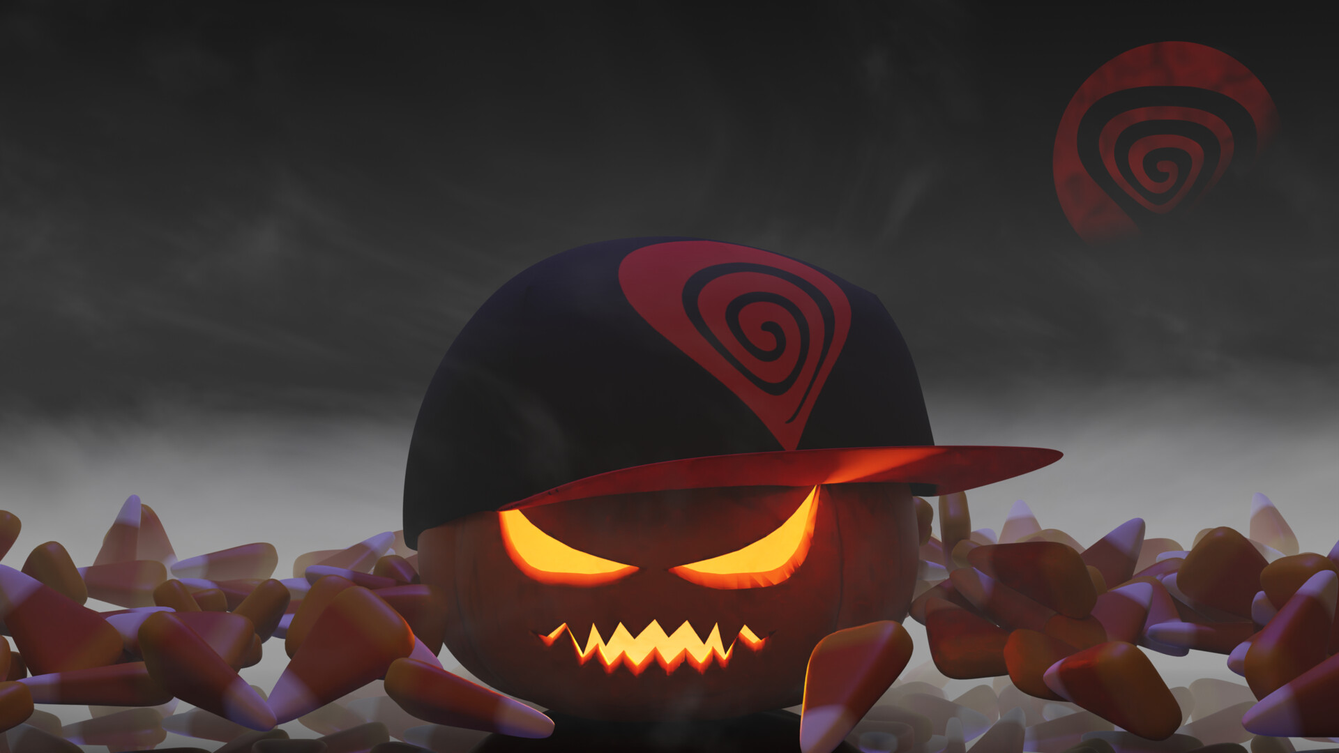 ArtStation Halloween Genesis competition 3D art