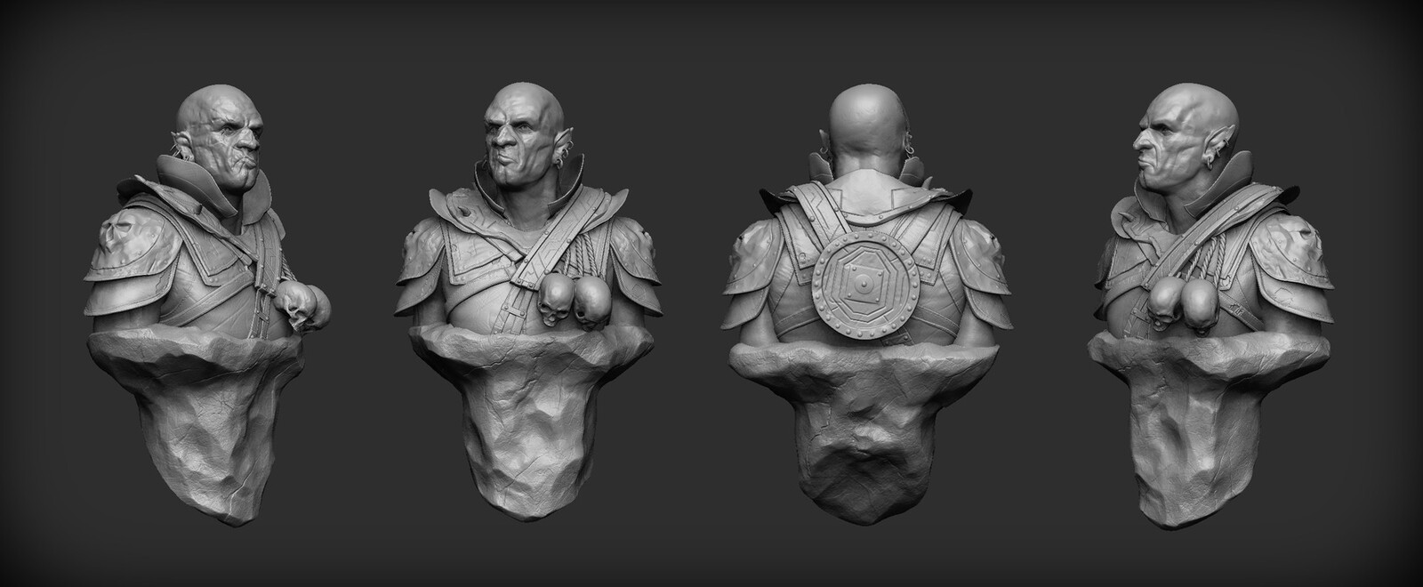 Orc Concept Design
Applications
Maya
Zbrush 