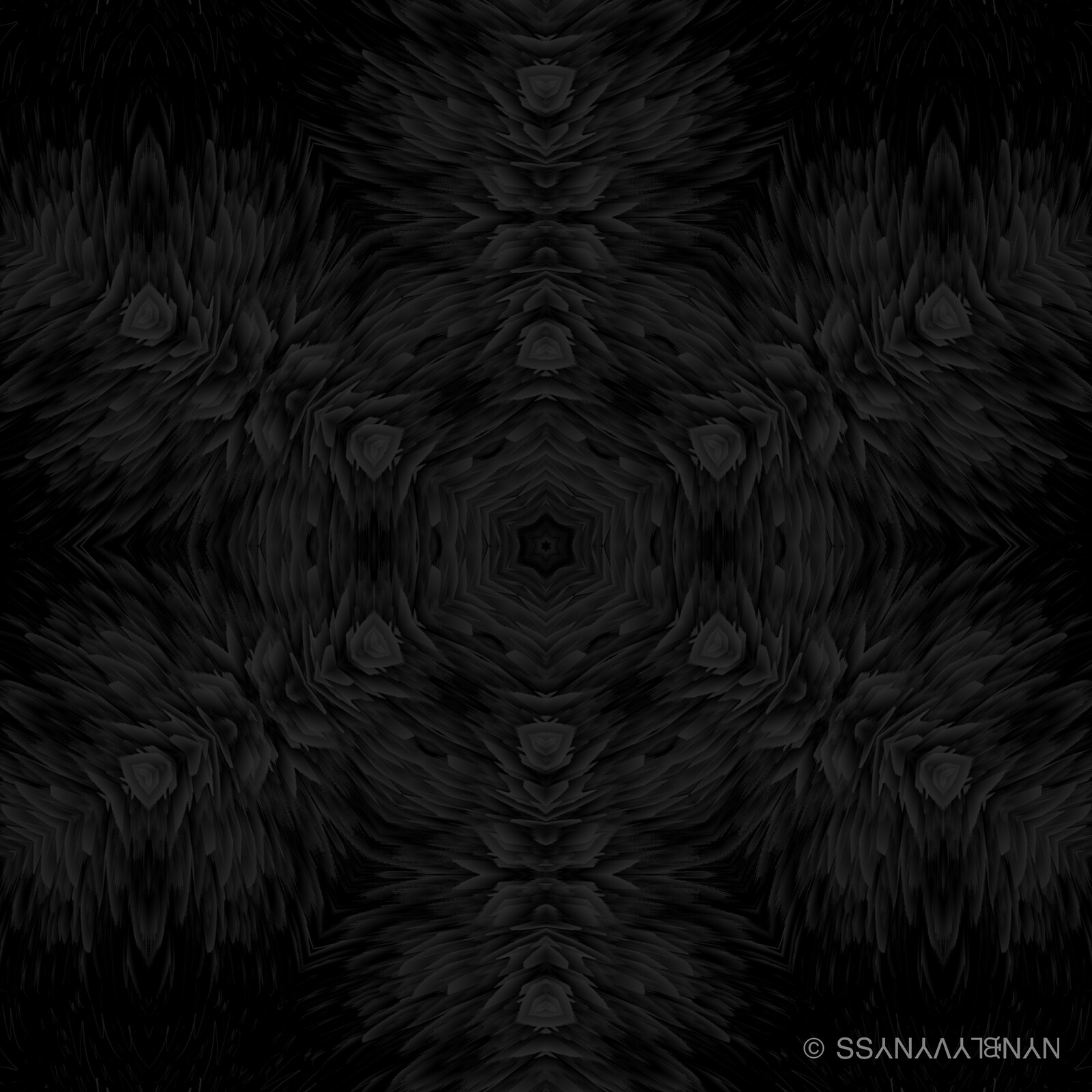 Dark Snowflake