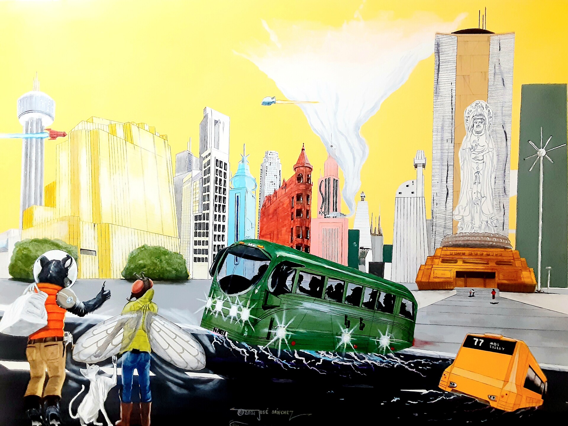 ArtStation - The Bus Riders (Improved Image Quality)