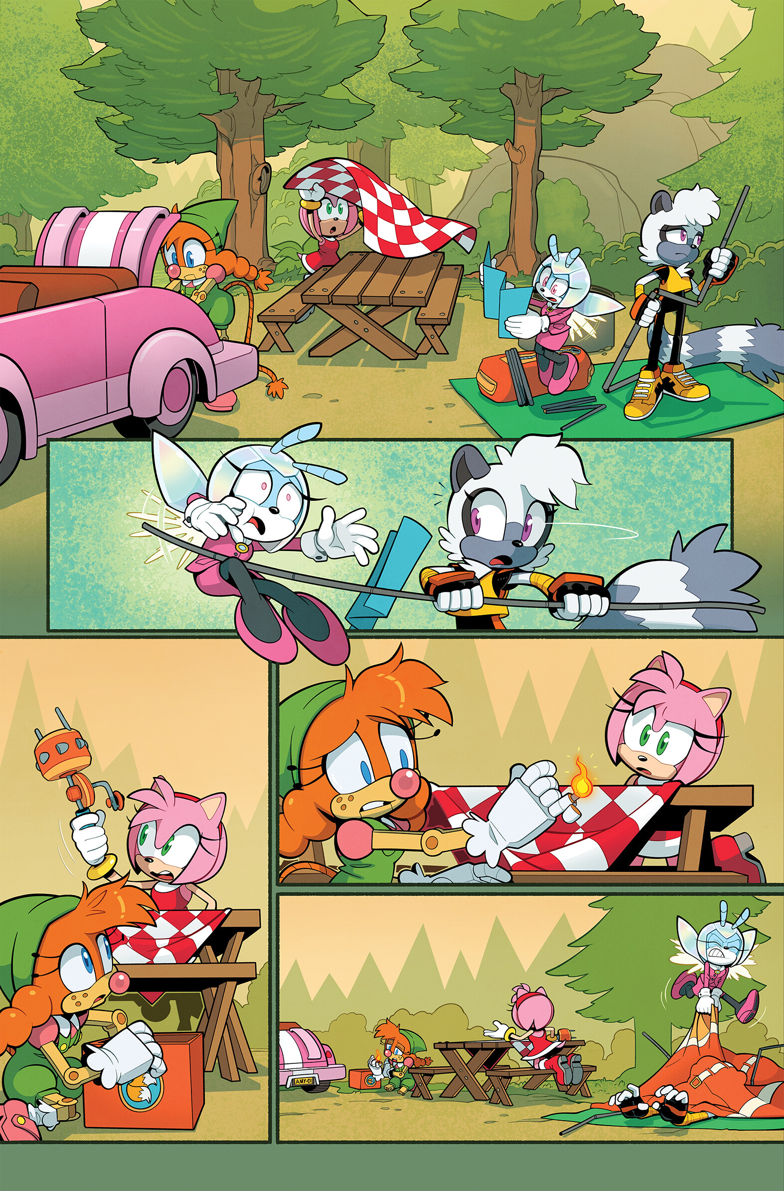 ArtStation - Sonic Boom comic: Amy's LEAVING? (NOT MINE)