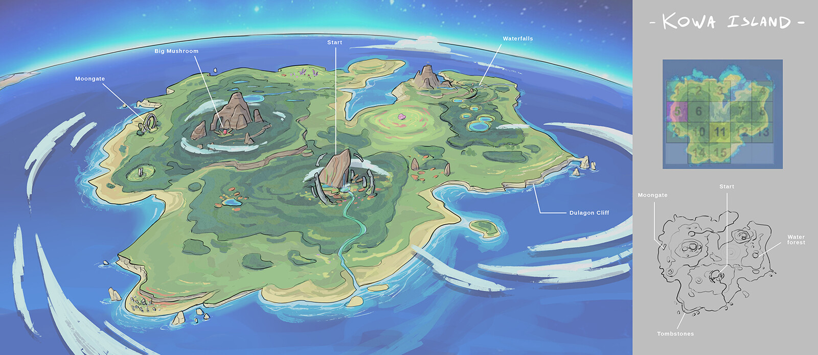 At this point we had a different type of worldmap