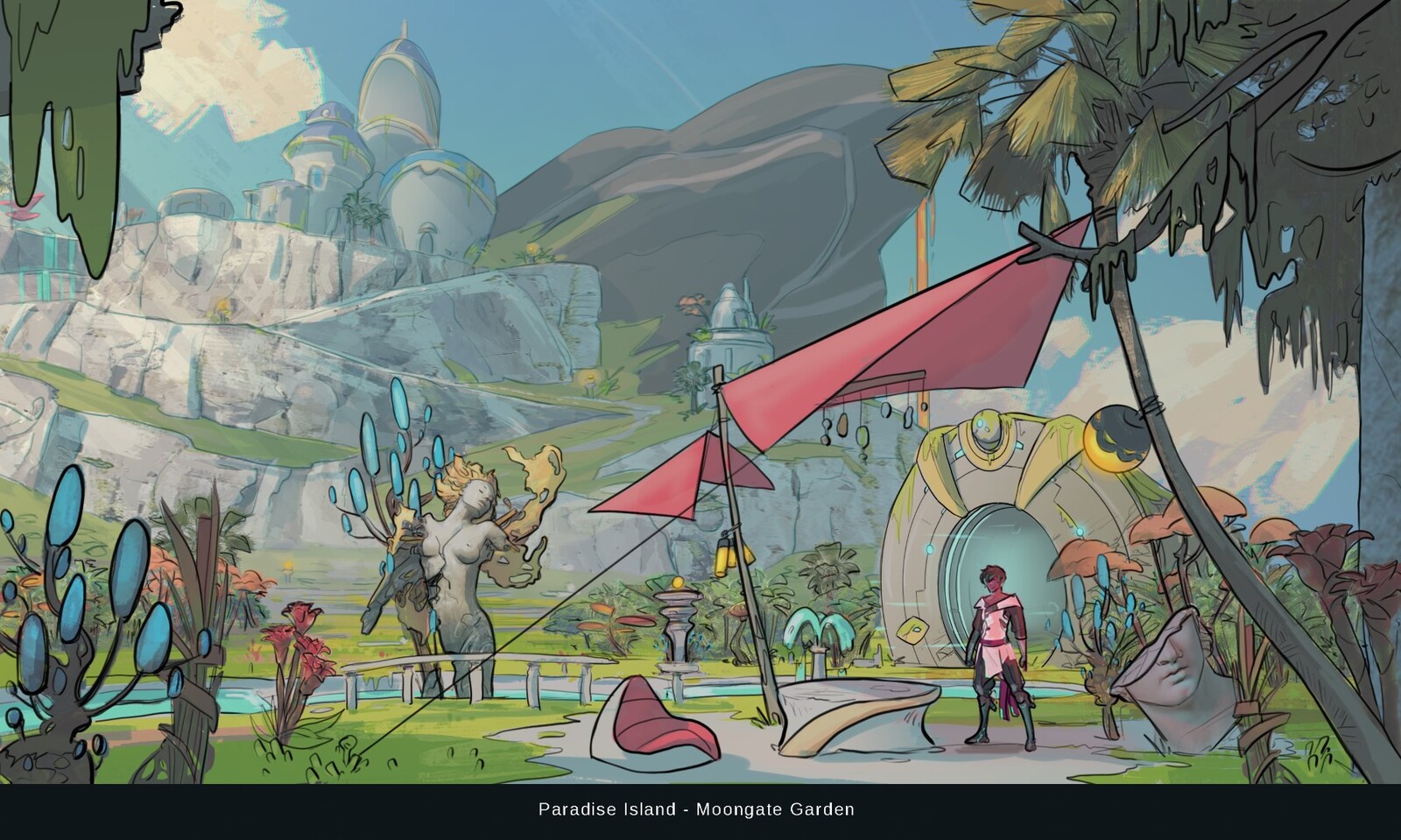 Early 2018 we had to change our vision of the game and the 4 last concept art relate to a version of the game similar to a point'nclic