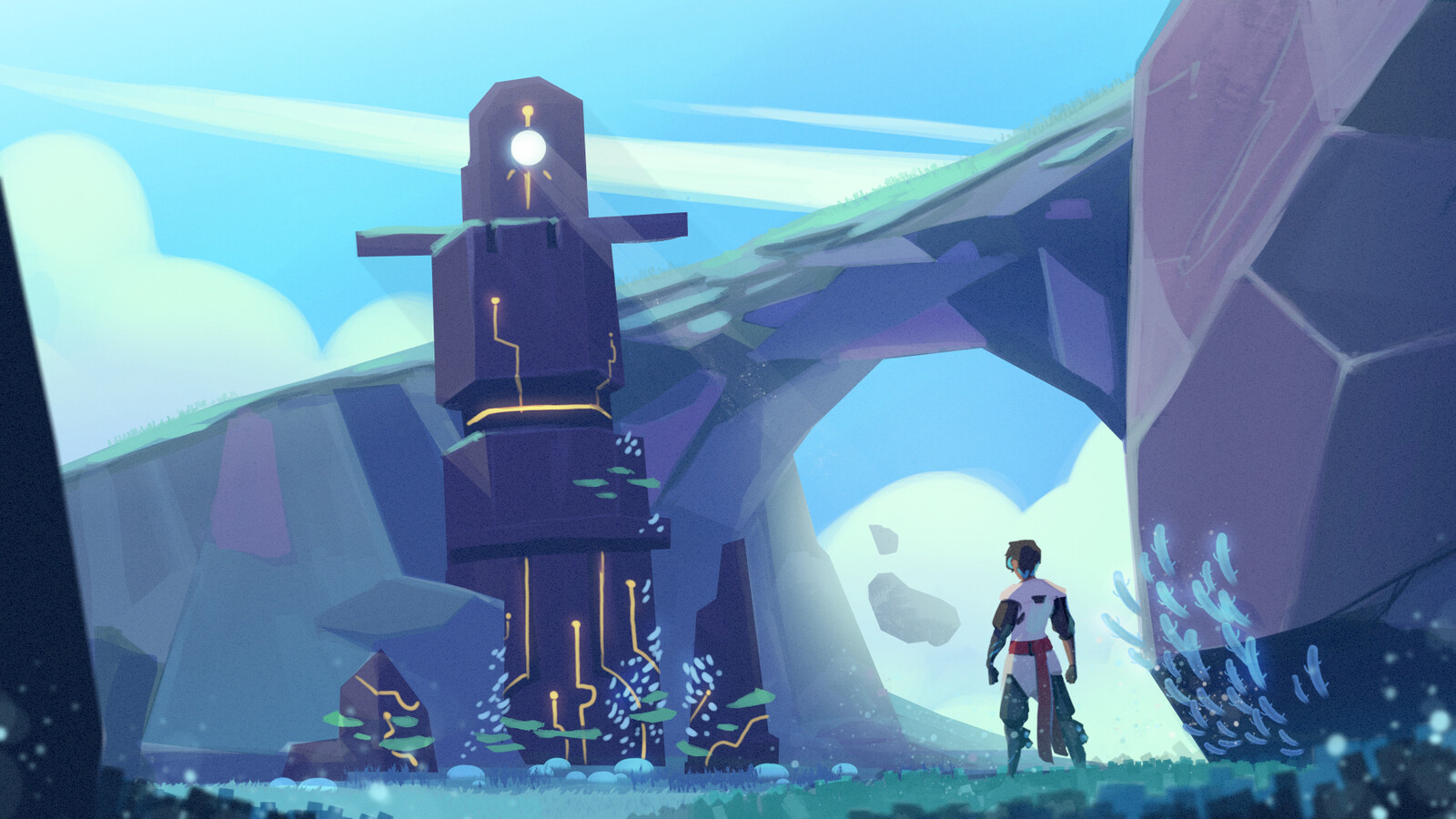 We were mor focused on simple shapes and colorful atmosphere