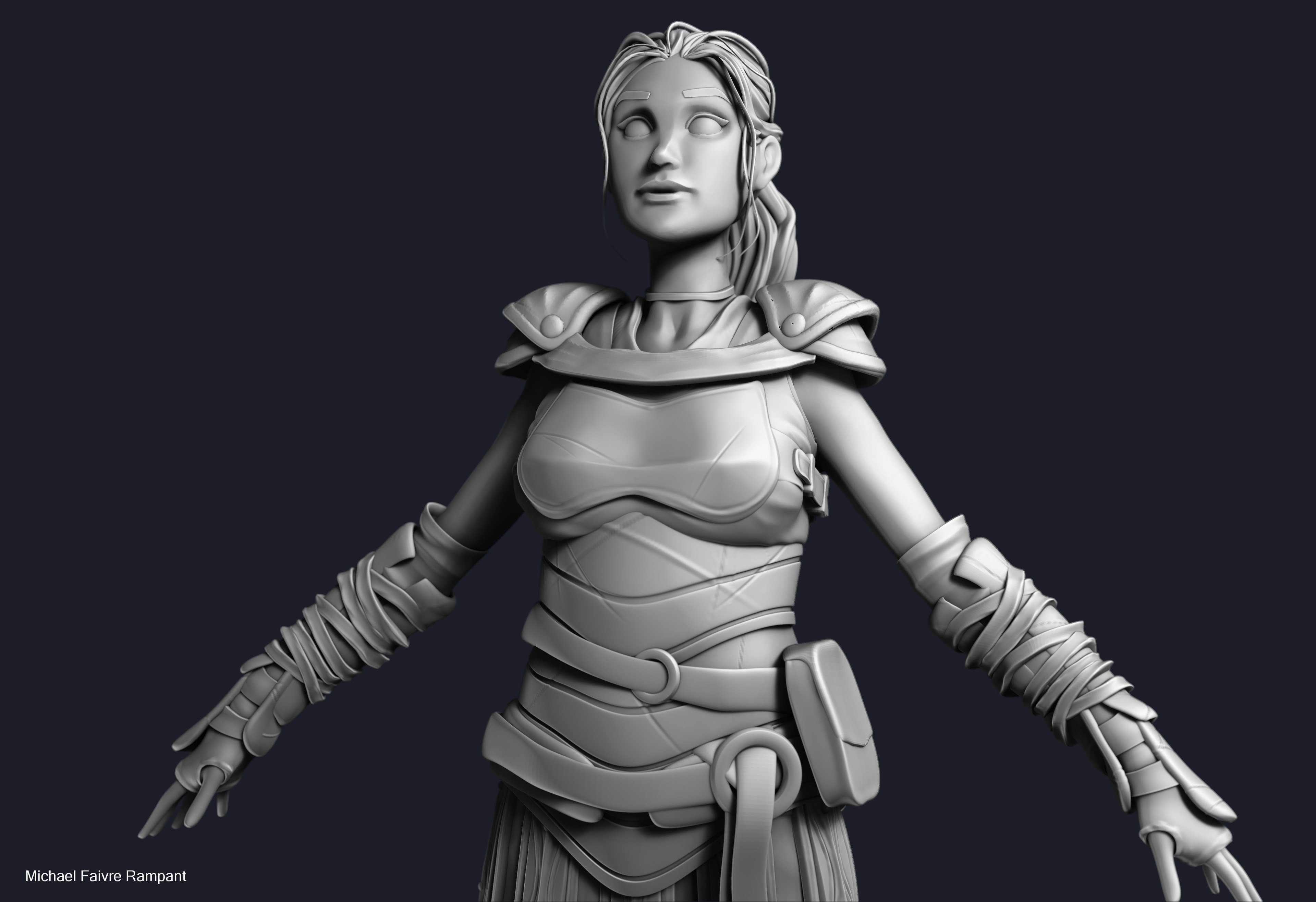 Sculpt bust