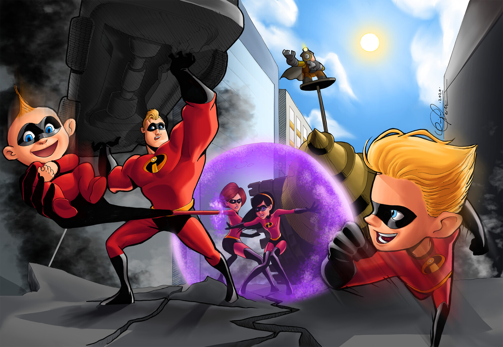 Incredibles 2 - The Return! (2018 recolored in 2020)