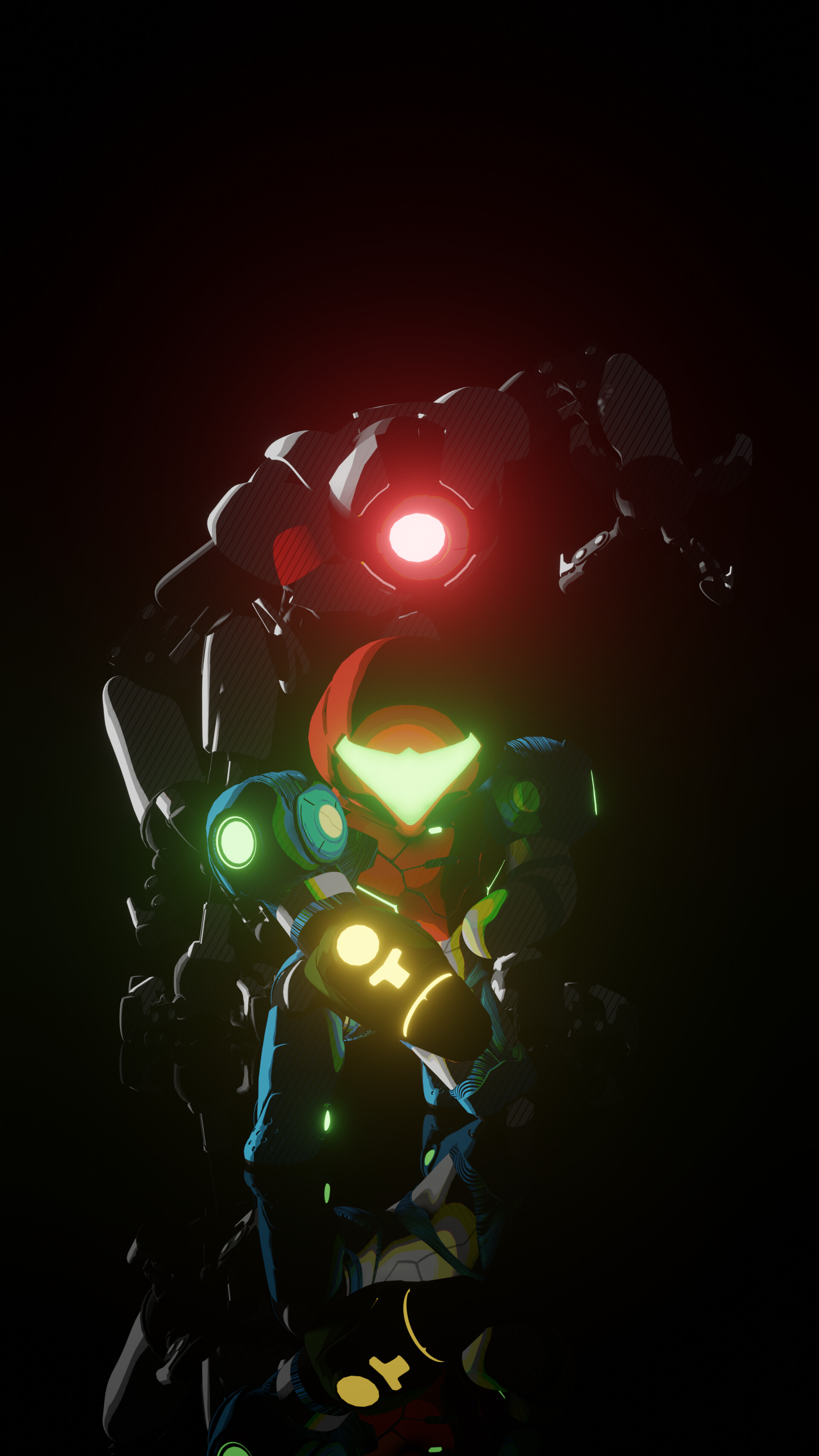 Artstation Metroid Dread Wallpapers For Mobile 9 16