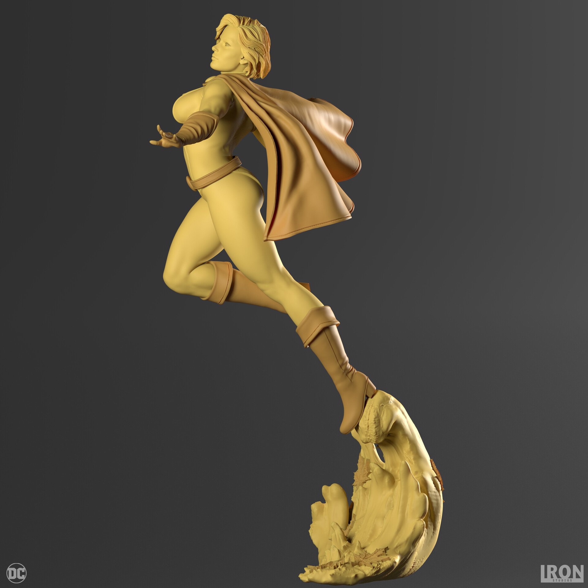 Details about   IRON STUDIOS Power Girl Supergirl Art Scale 1/10 Chiaroscuro Studios 
