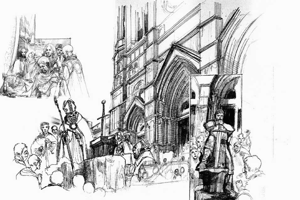 Merlin and Arthur concept pages