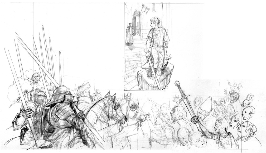 Merlin and Arthur concept pages