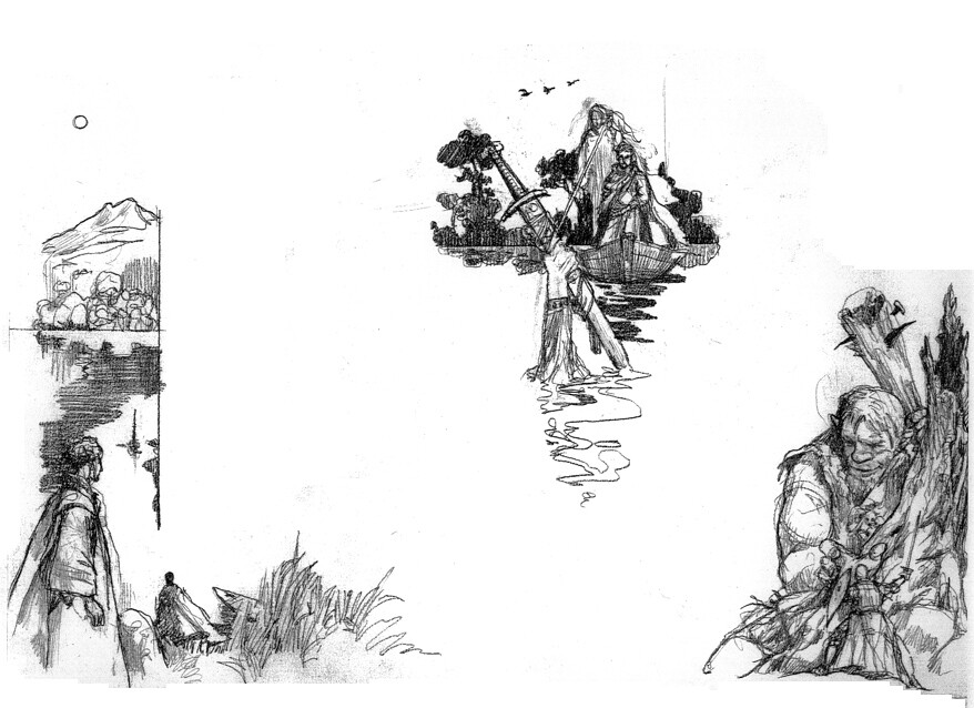 Merlin and Arthur concept pages