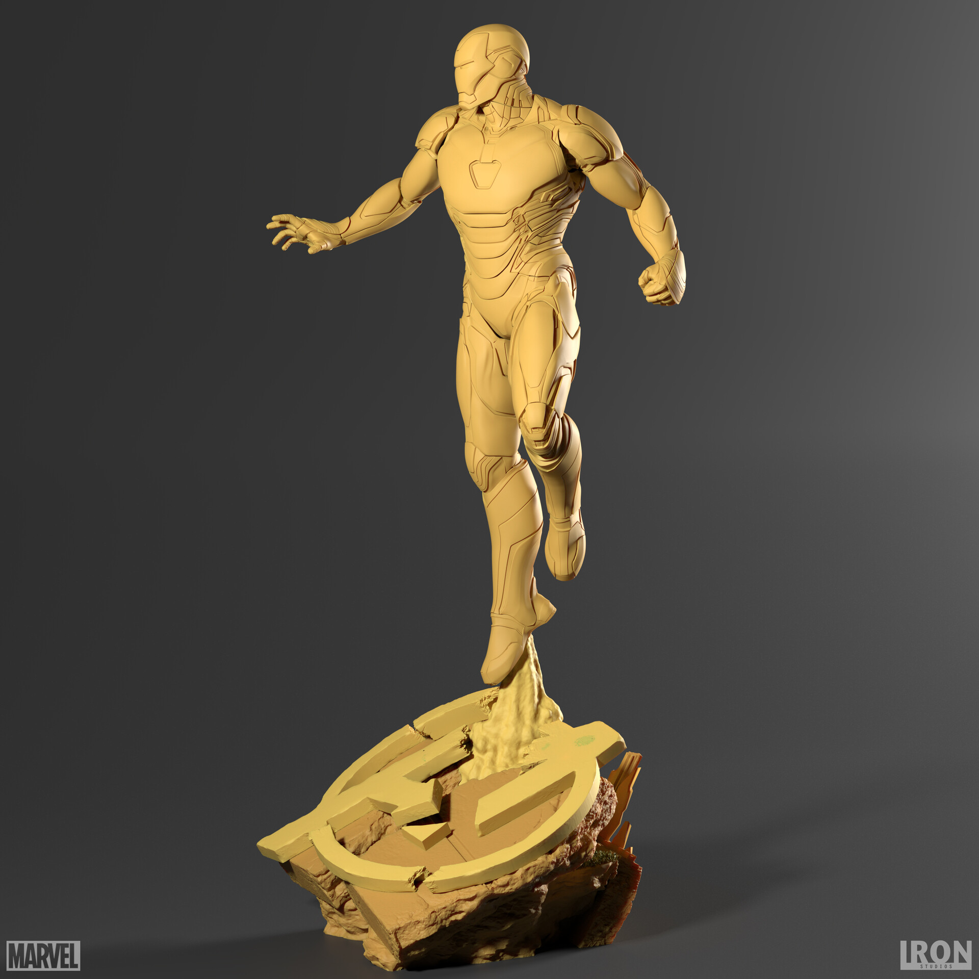Avengers Endgame Legacy Replica Statue 1/4 Iron Man Mark LXXXV