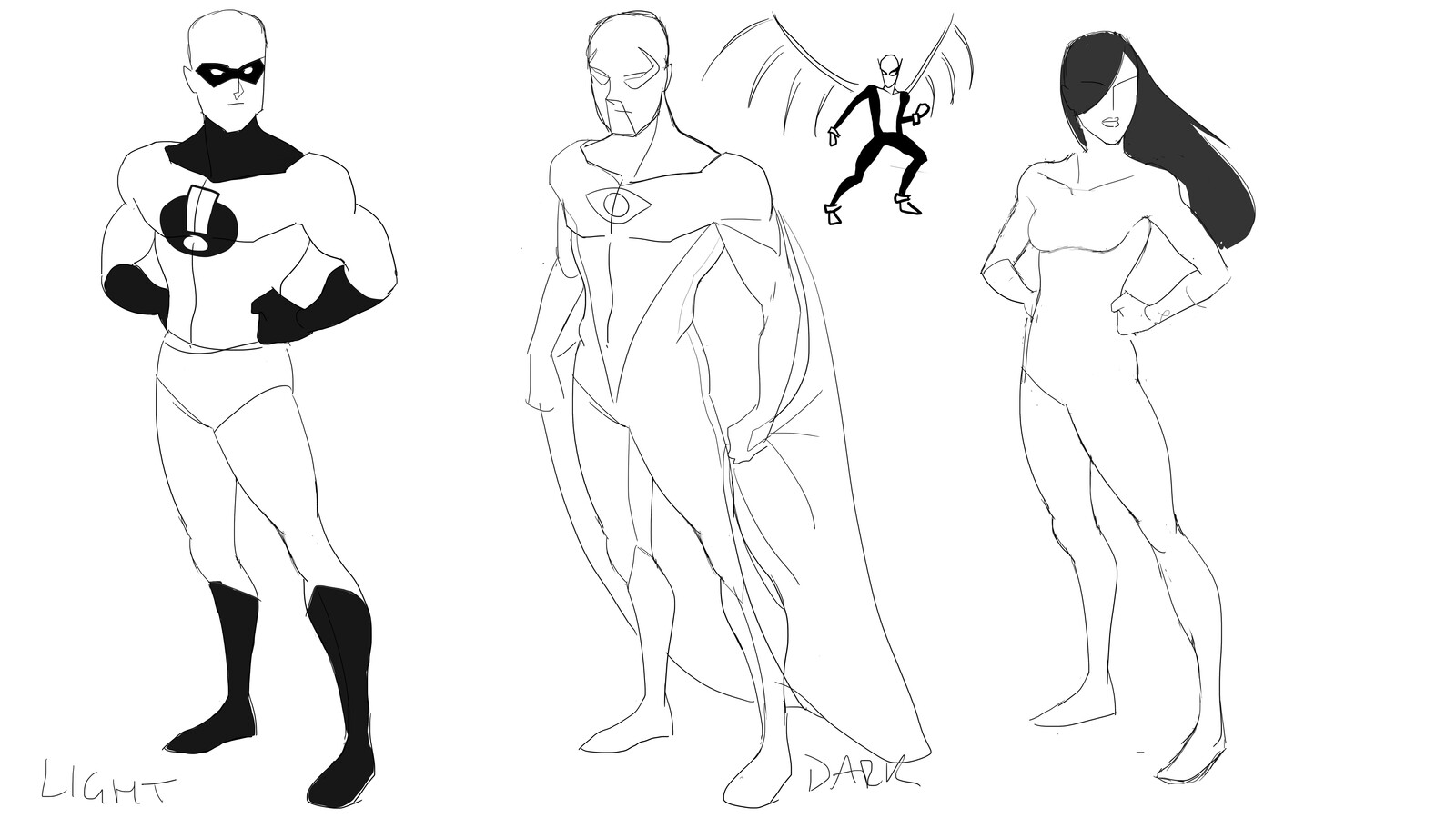 Superhero Costume study  (2019)