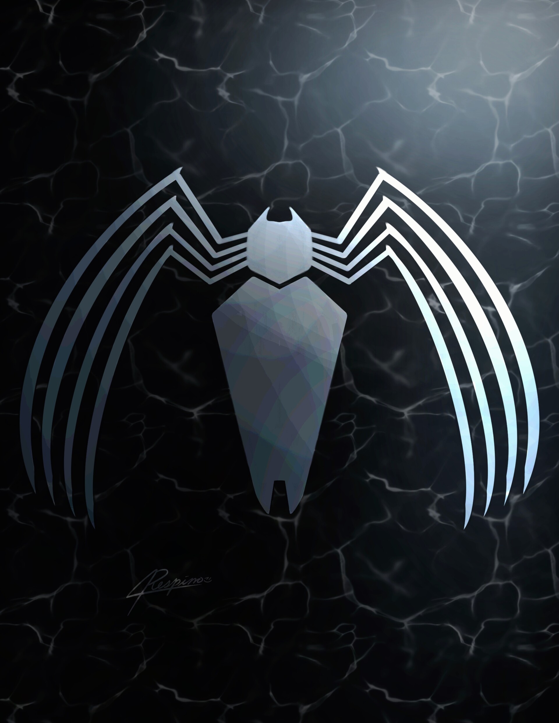 Gab Respino Symbiote Spider Man Concept Design gab-respino-symbiote-spider-man-concept-design