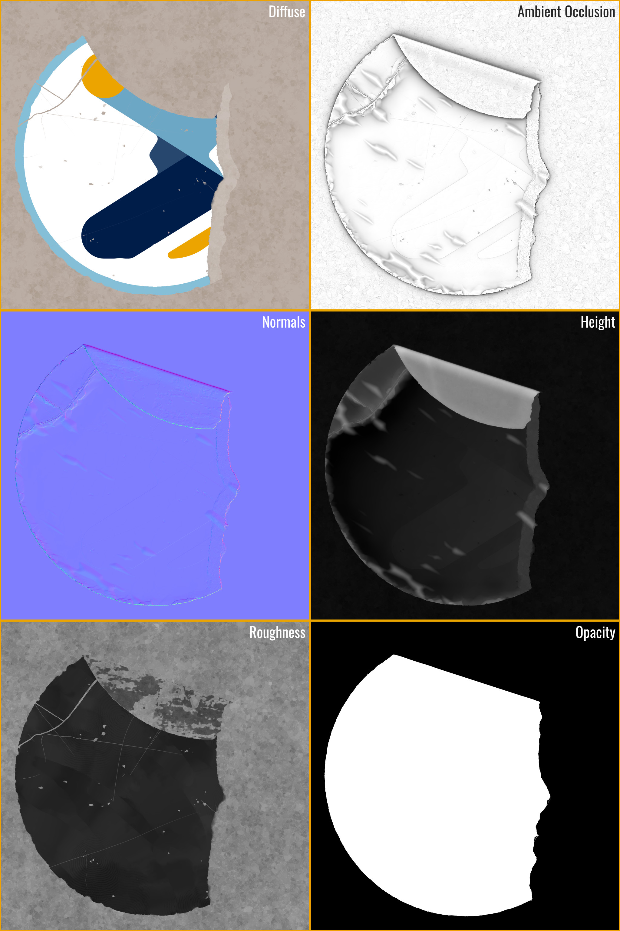 Variant Generated Maps