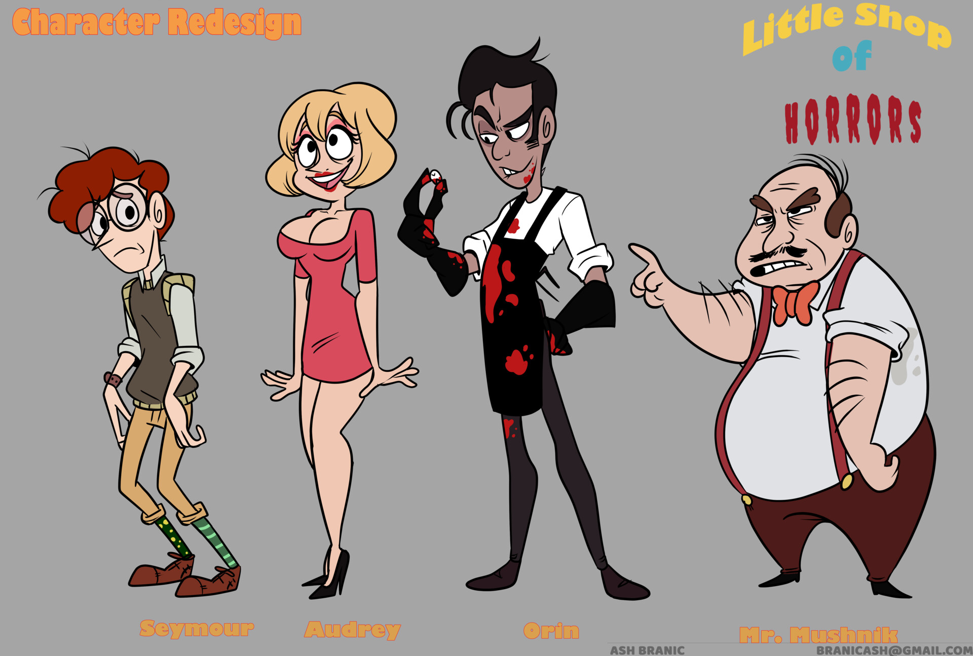 Little Shop Of Horrors Characters Character Concept C vrogue co
