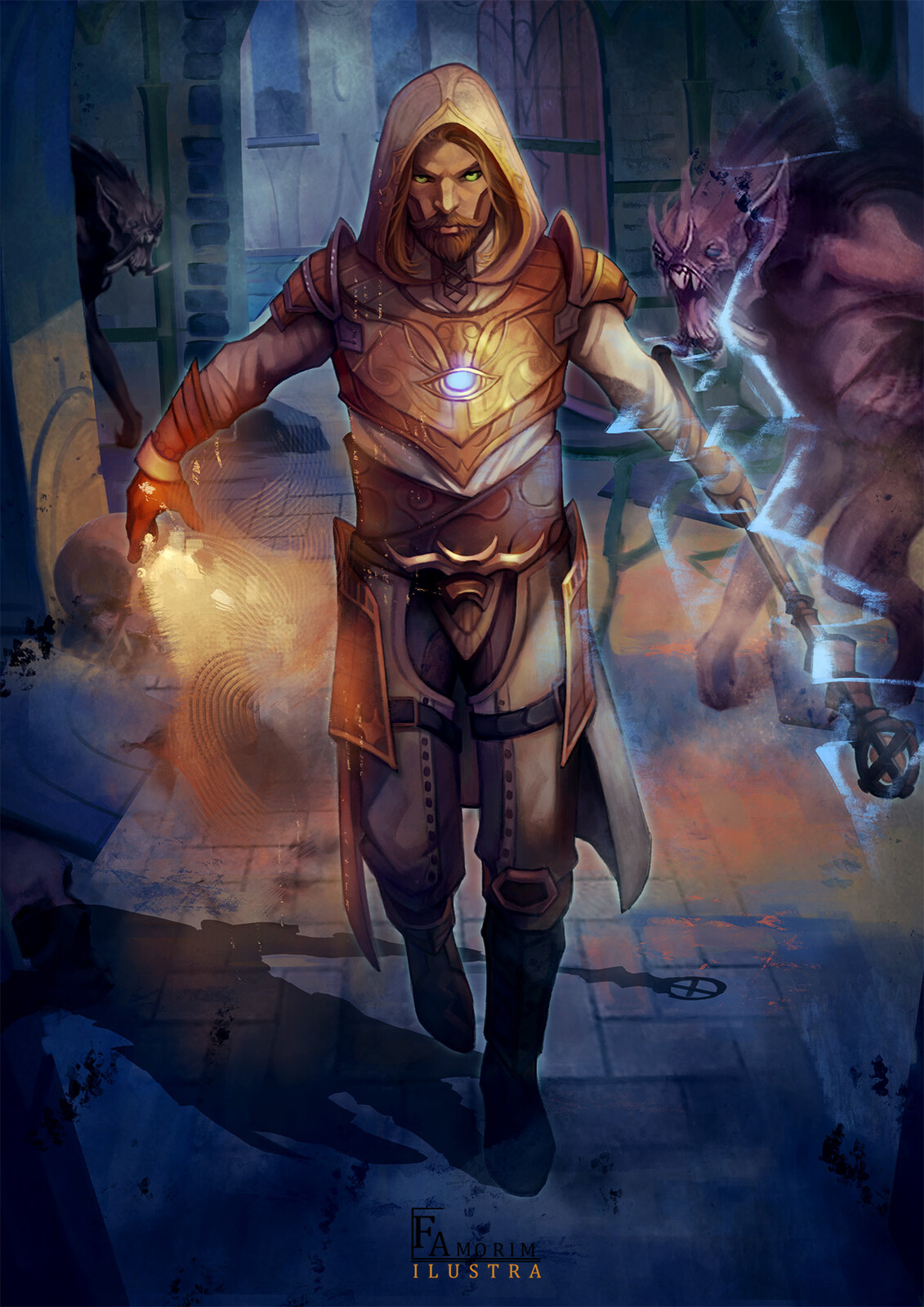 Last Character Commission.  Based in game, Elder Scrolls.