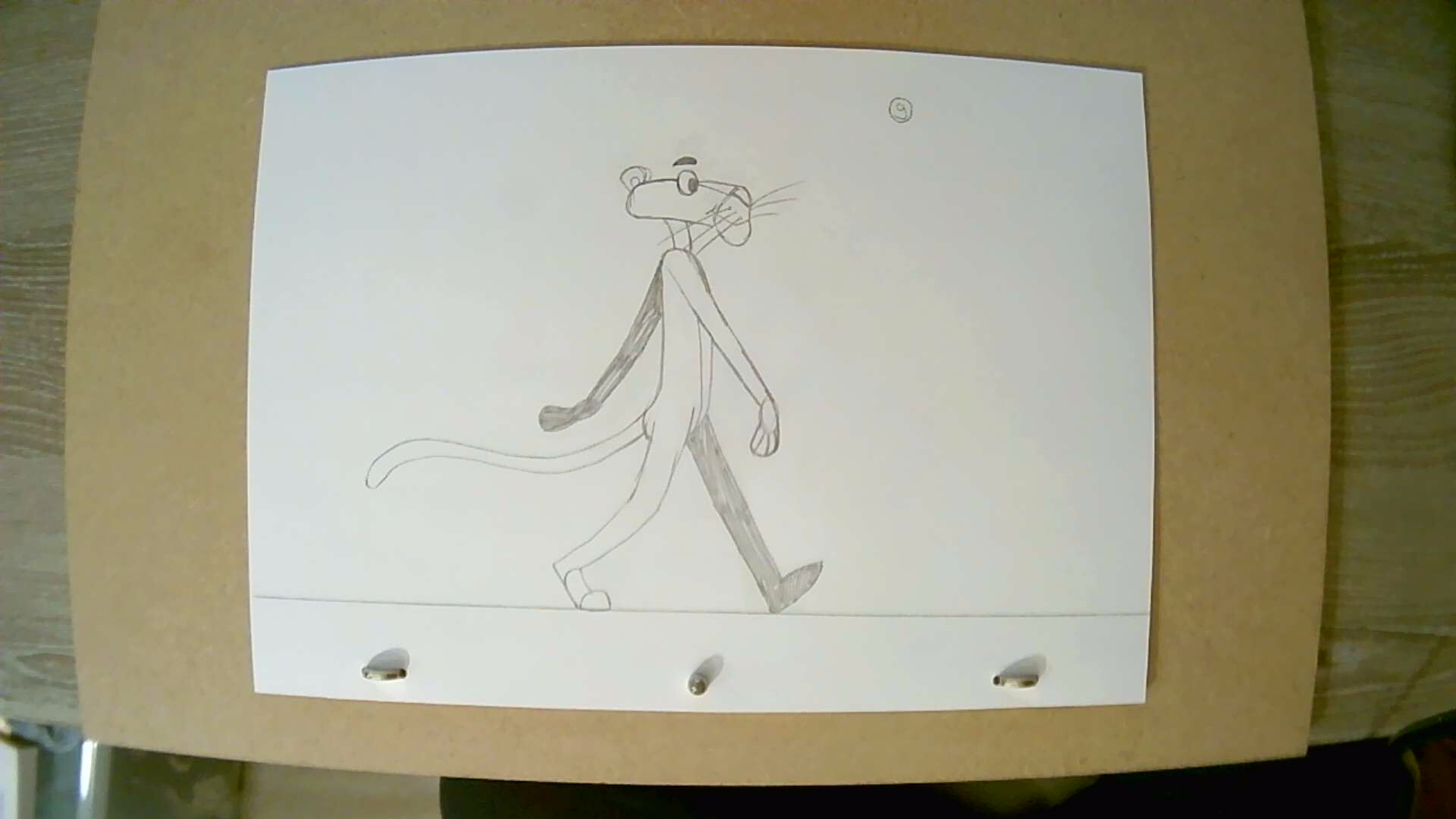 ArtStation - Animation - Pink Panther Walk Cycle (Traditional Animation/Paper  Animation)