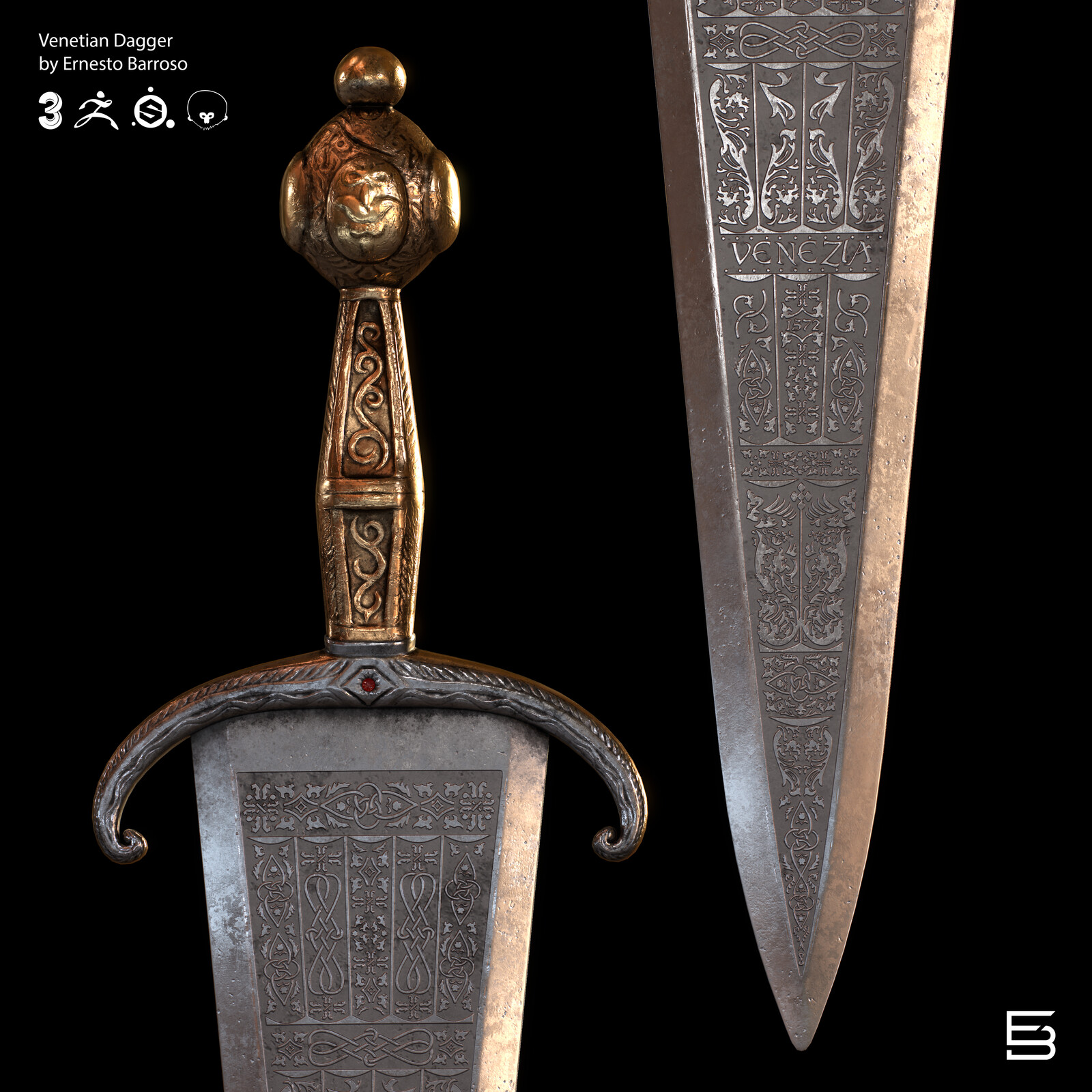 Venetian Dagger (Study)