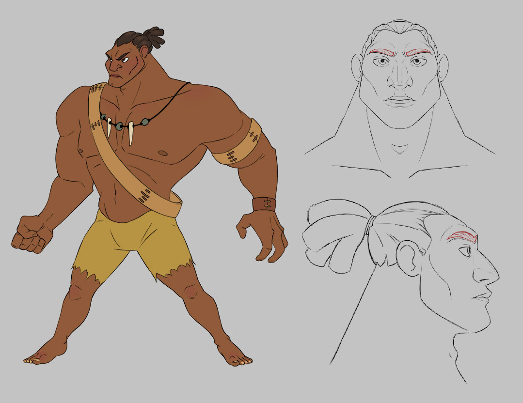 Character design reference - created by Bec Ambrose