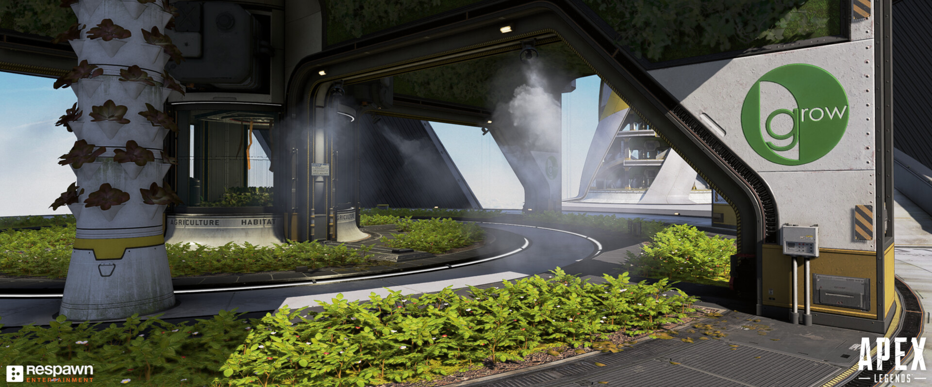 Paul Tran - Apex Legends - Olympus - Grow Towers Zone