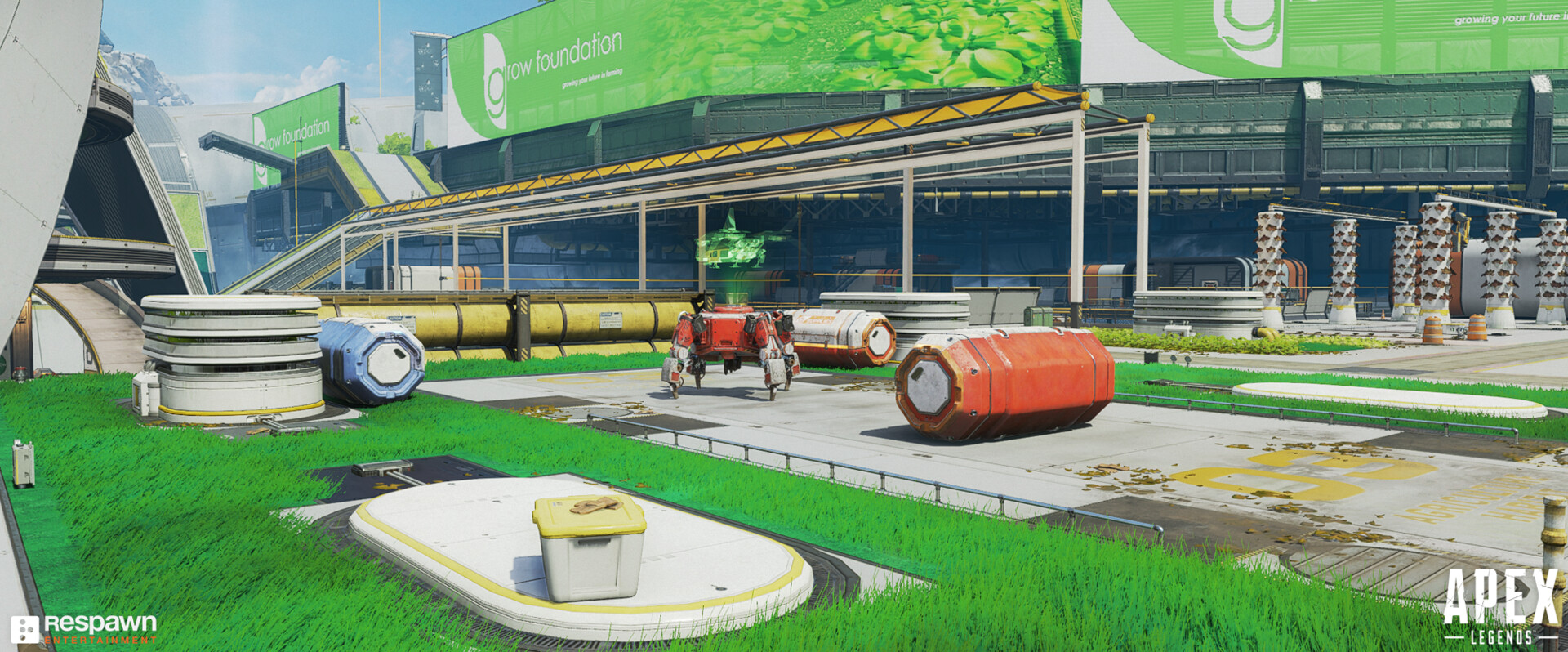 Paul Tran - Apex Legends - Olympus - Grow Towers Zone