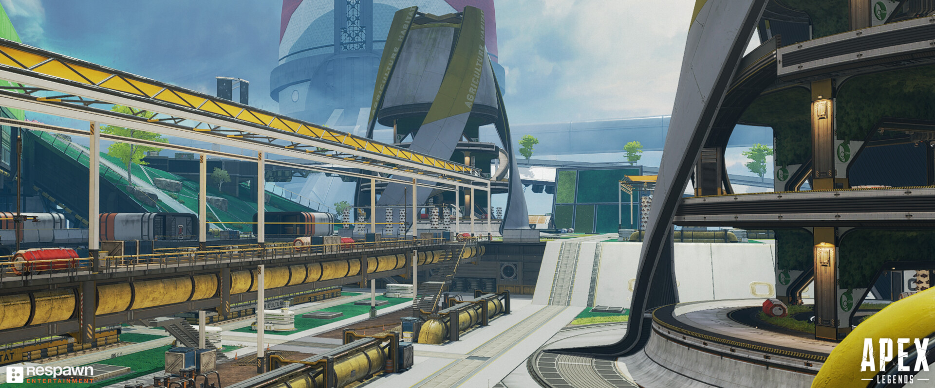 Paul Tran - Apex Legends - Olympus - Grow Towers Zone