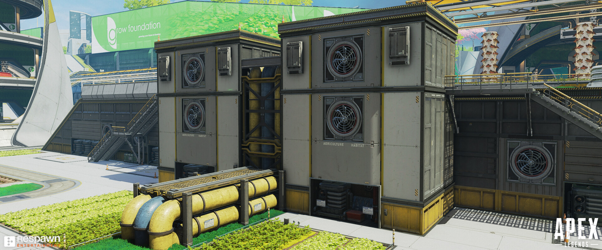 Paul Tran - Apex Legends - Olympus - Grow Towers Zone