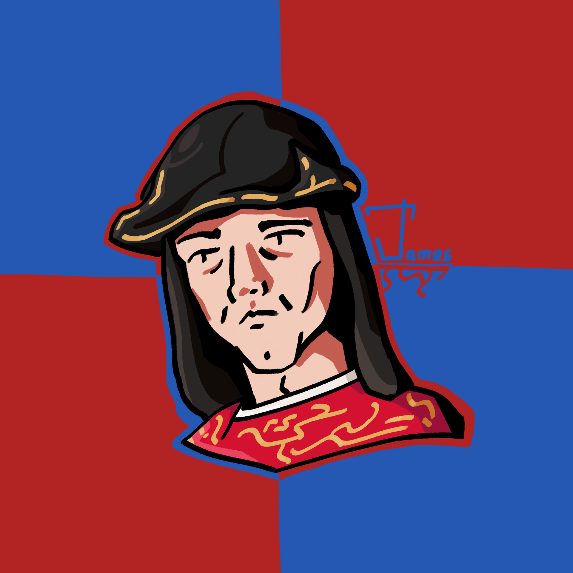 ArtStation James IV Stuart, King of Scotland