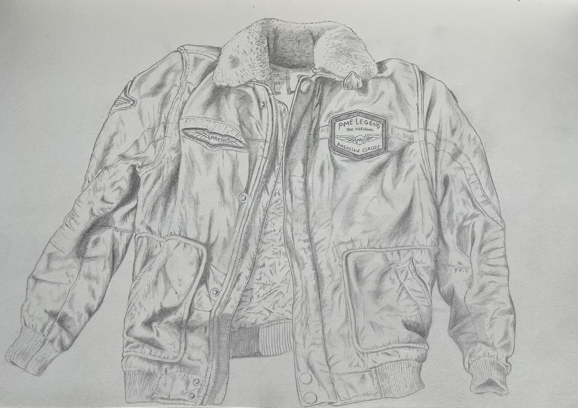 ArtStation - Jacket drawing
