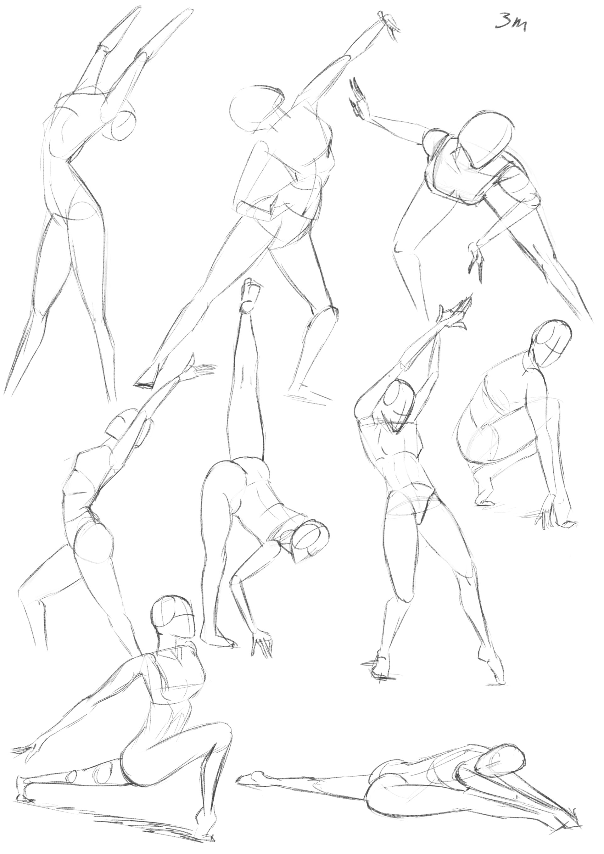 Artstation Life Drawing Collection October 21