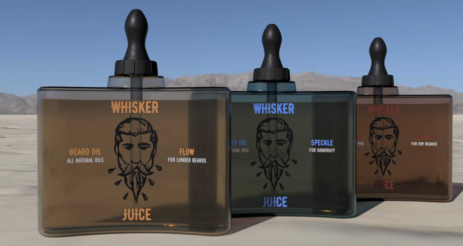 Different Oils Render