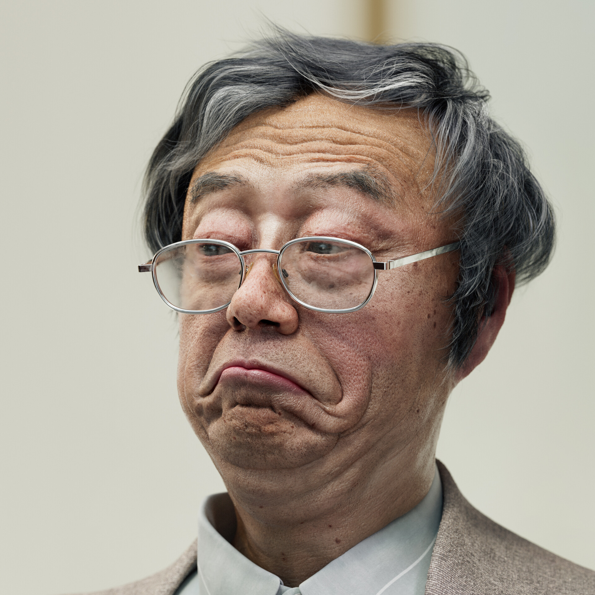 Artstation - The Face Of Bitcoin - Satoshi Nakamoto Portrait