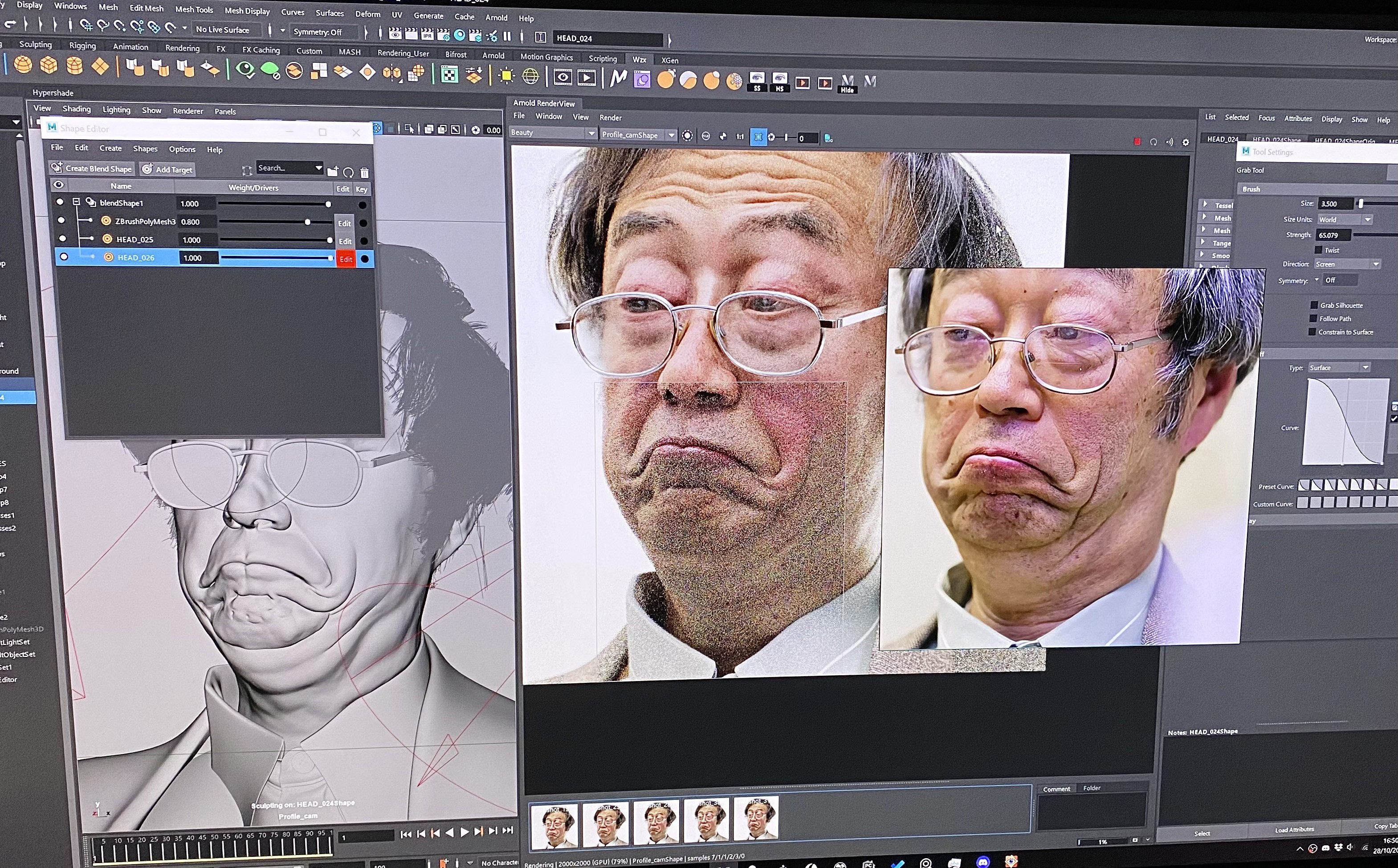 3 months of work