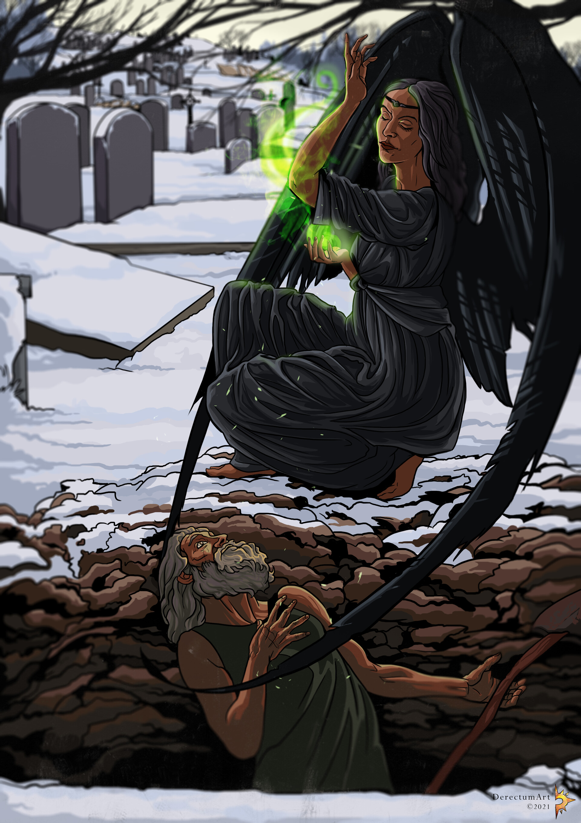 ArtStation Death of the Gravedigger