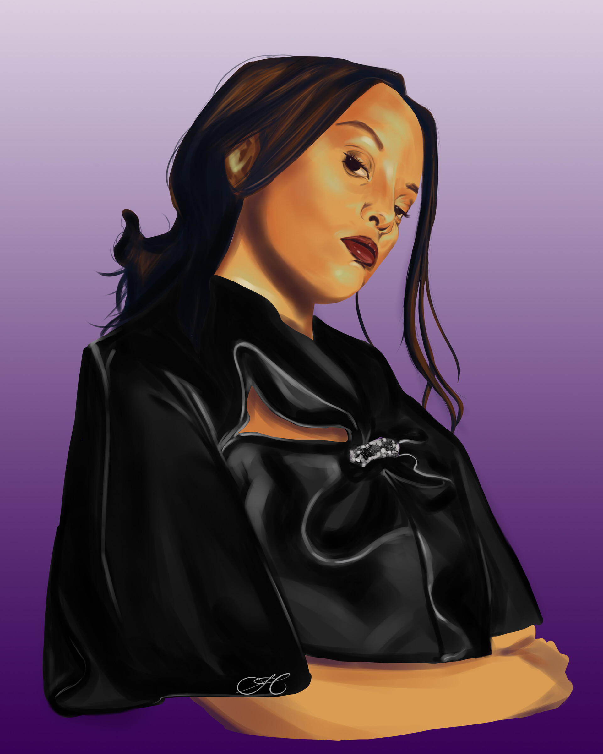 ArtStation Ruth B. Portrait