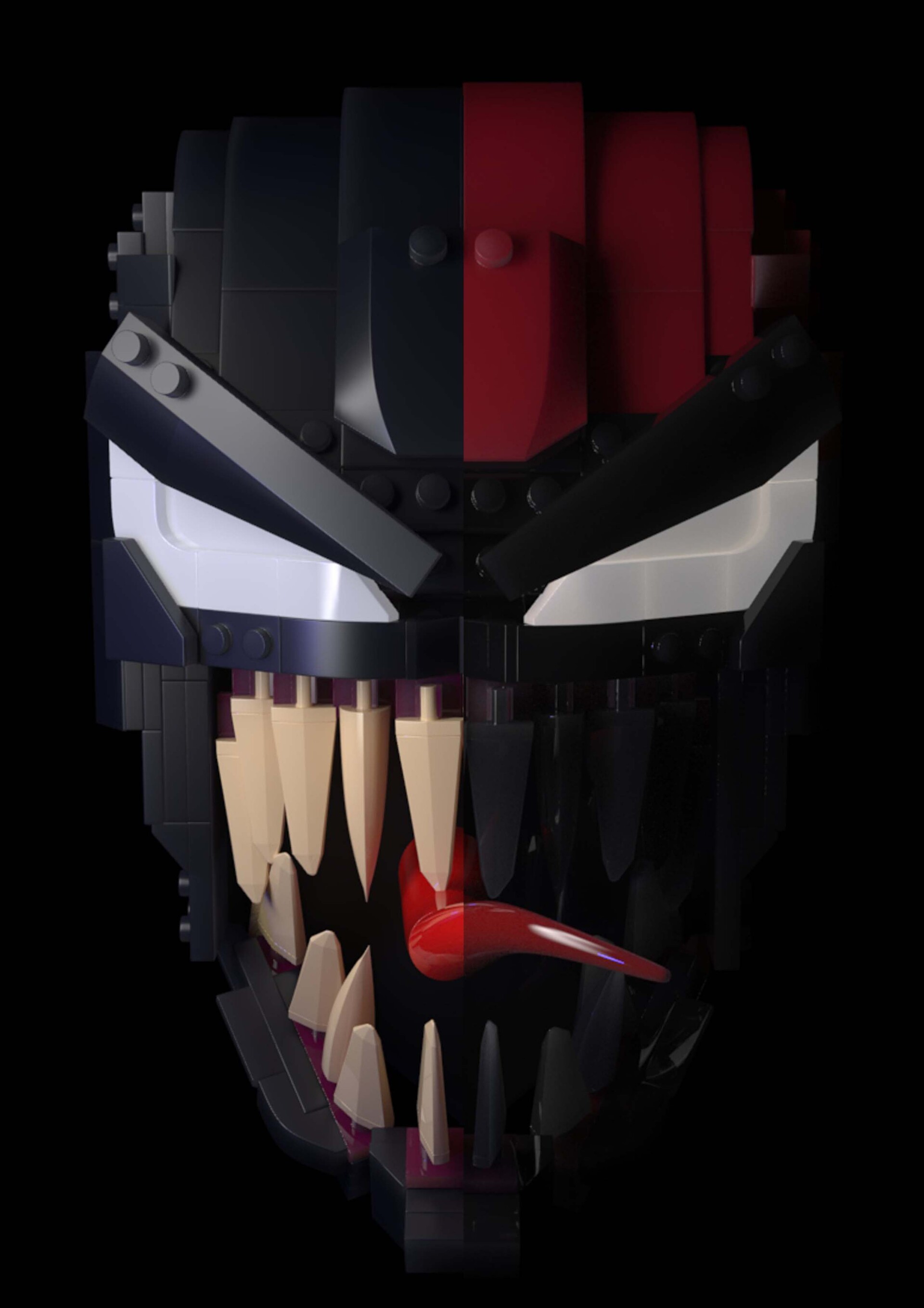 3D model Lego Venom Add r VR / AR / low-poly