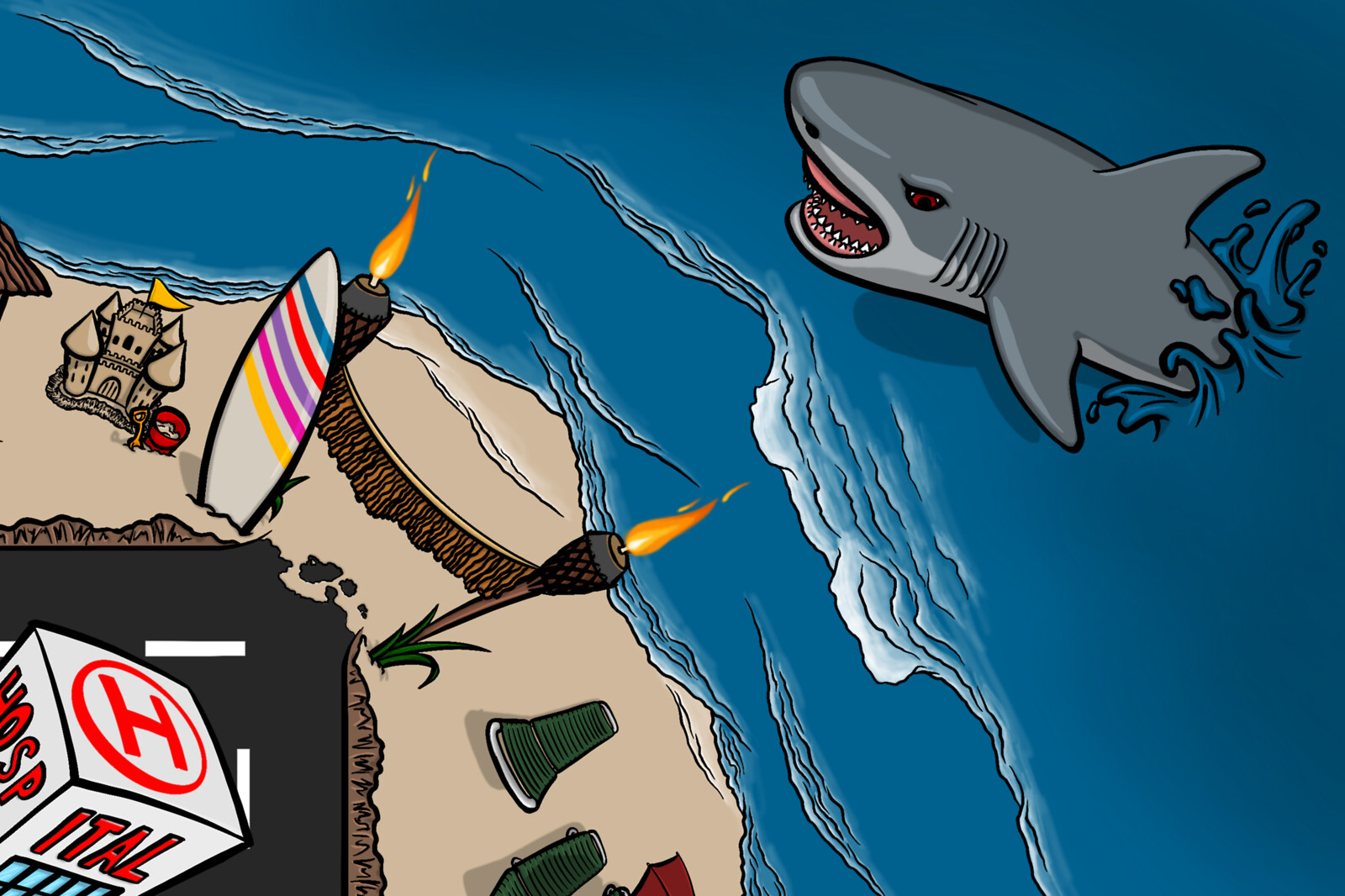 shark zoom