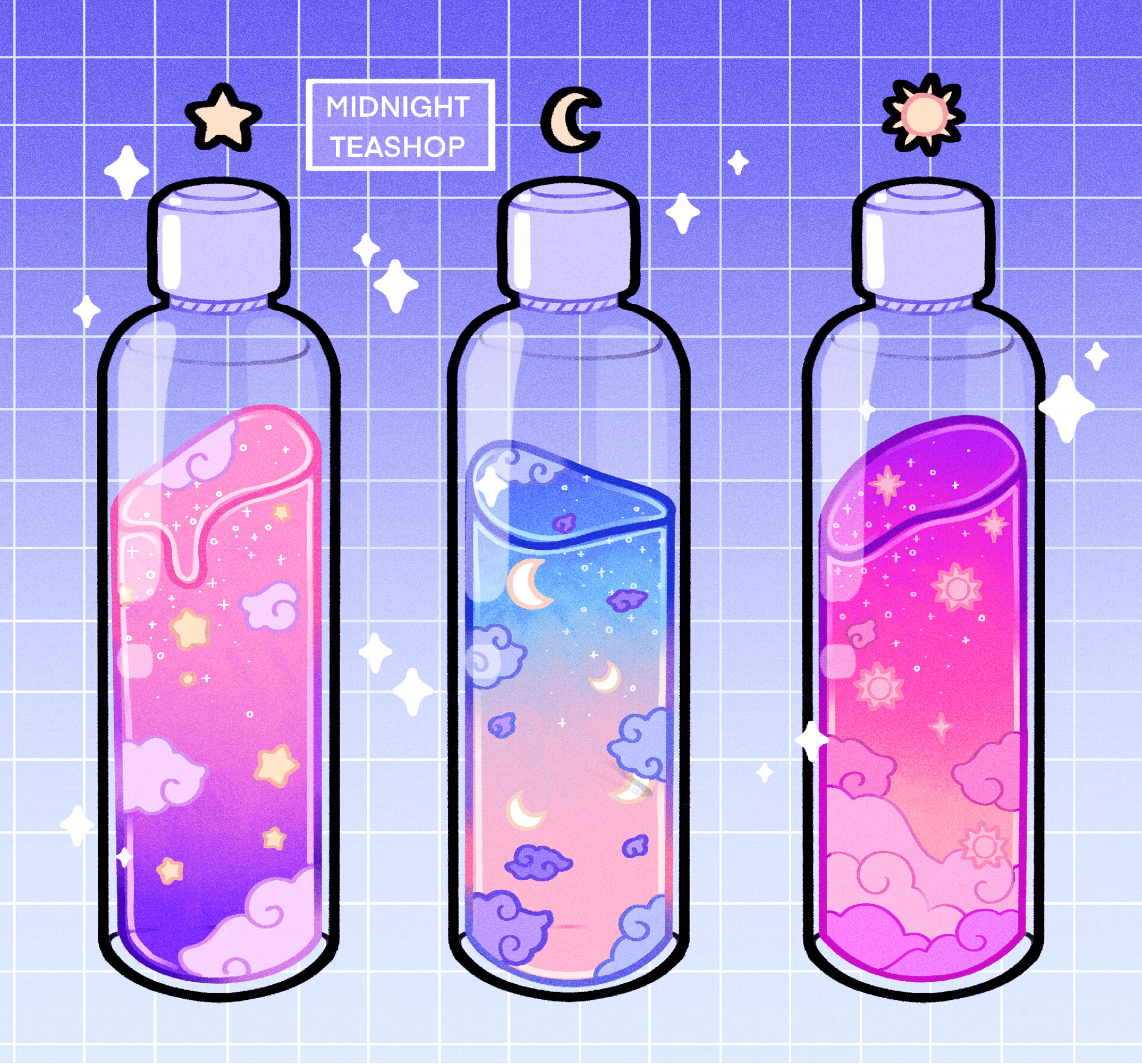 ArtStation - Celestial Bottles