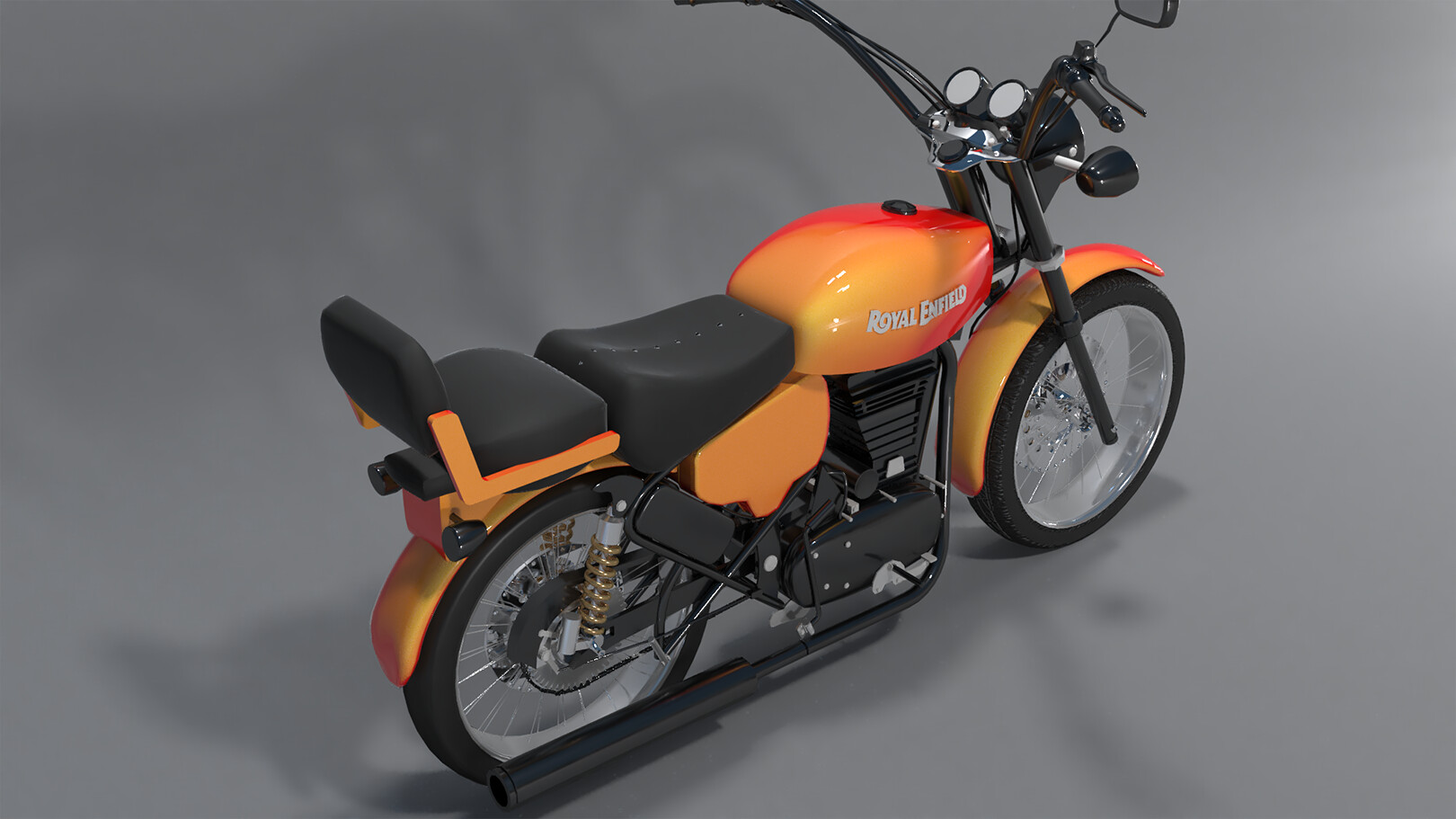 CAMILO NAVARRO 3D Royal Enfield Thunderbird 500 2016