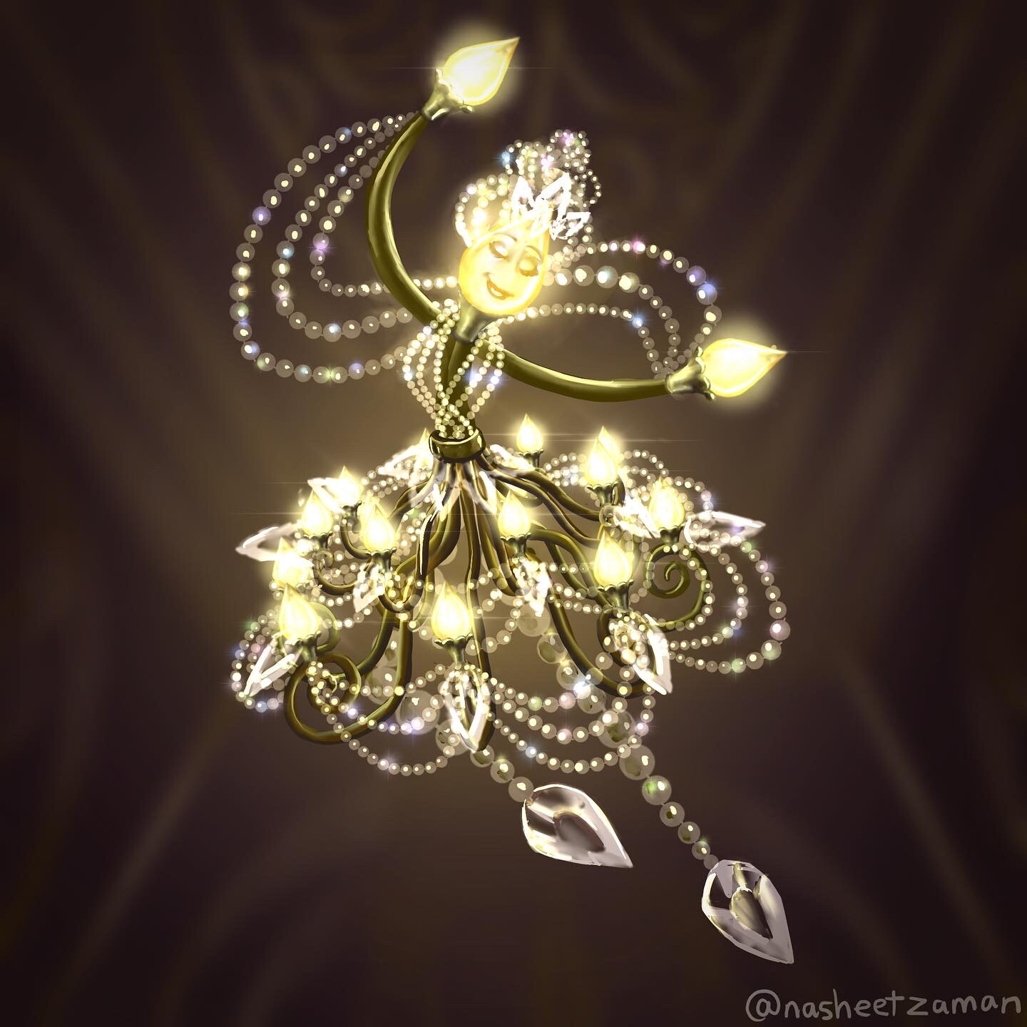 ArtStation Dancing Chandelier